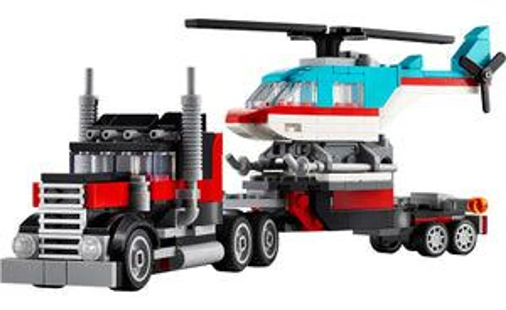 31146 | LEGO® Creator 3-in-1 Flatbed Truck With Helicopter