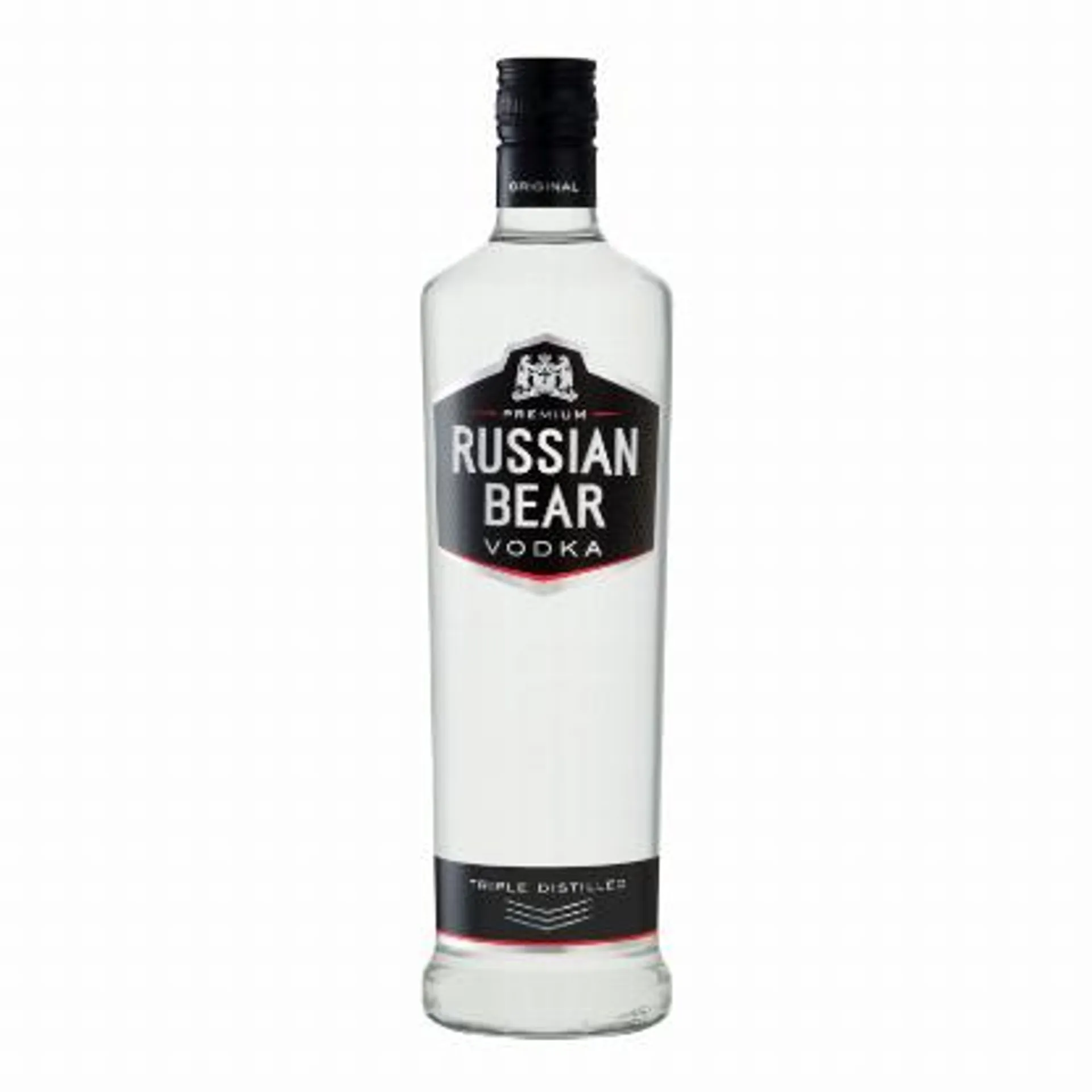Russian Bear Premium Triple Distilled Vodka (1x750ML)