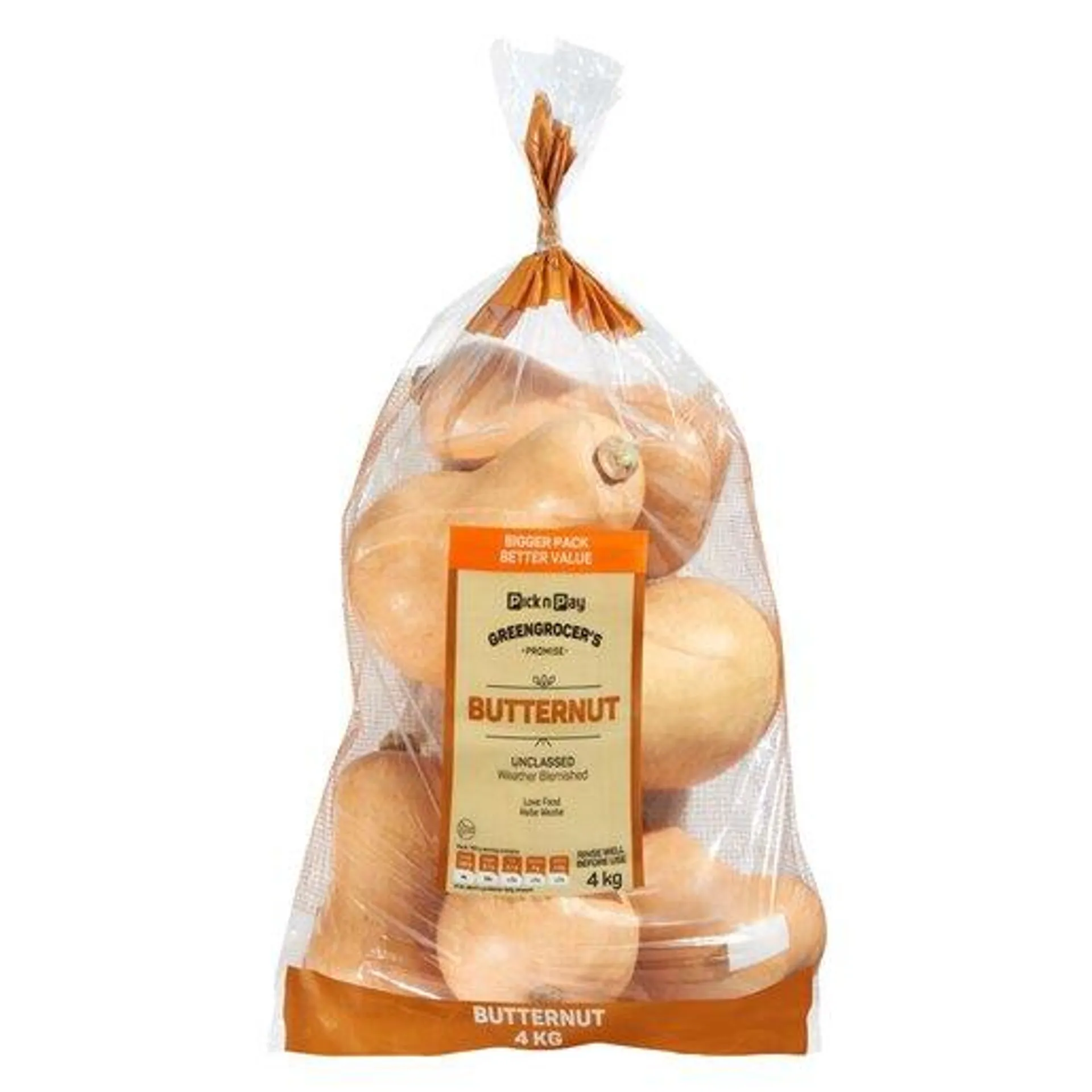 PnP No Name Butternut 4kg