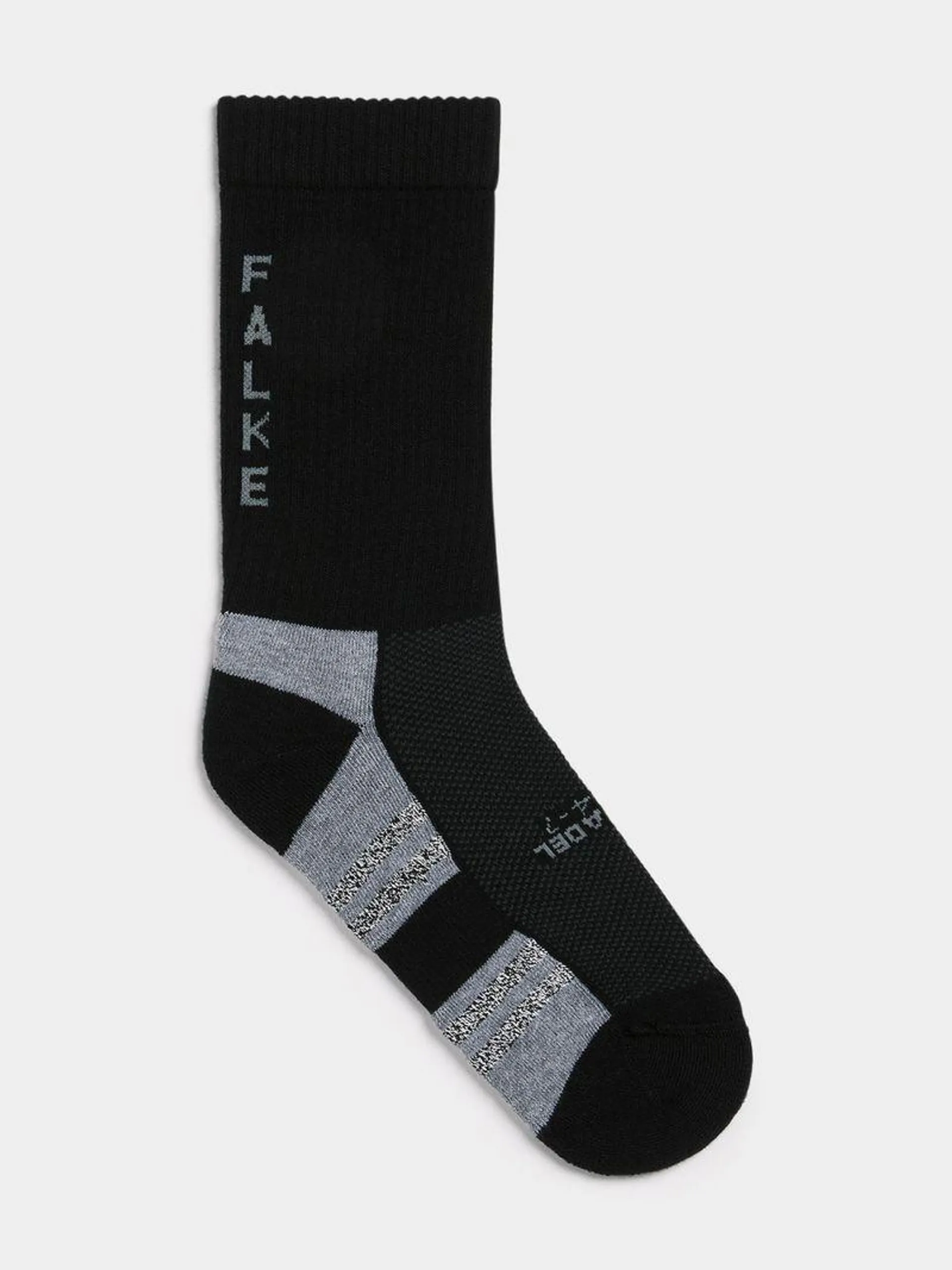 Falke Crew Black Padel Socks