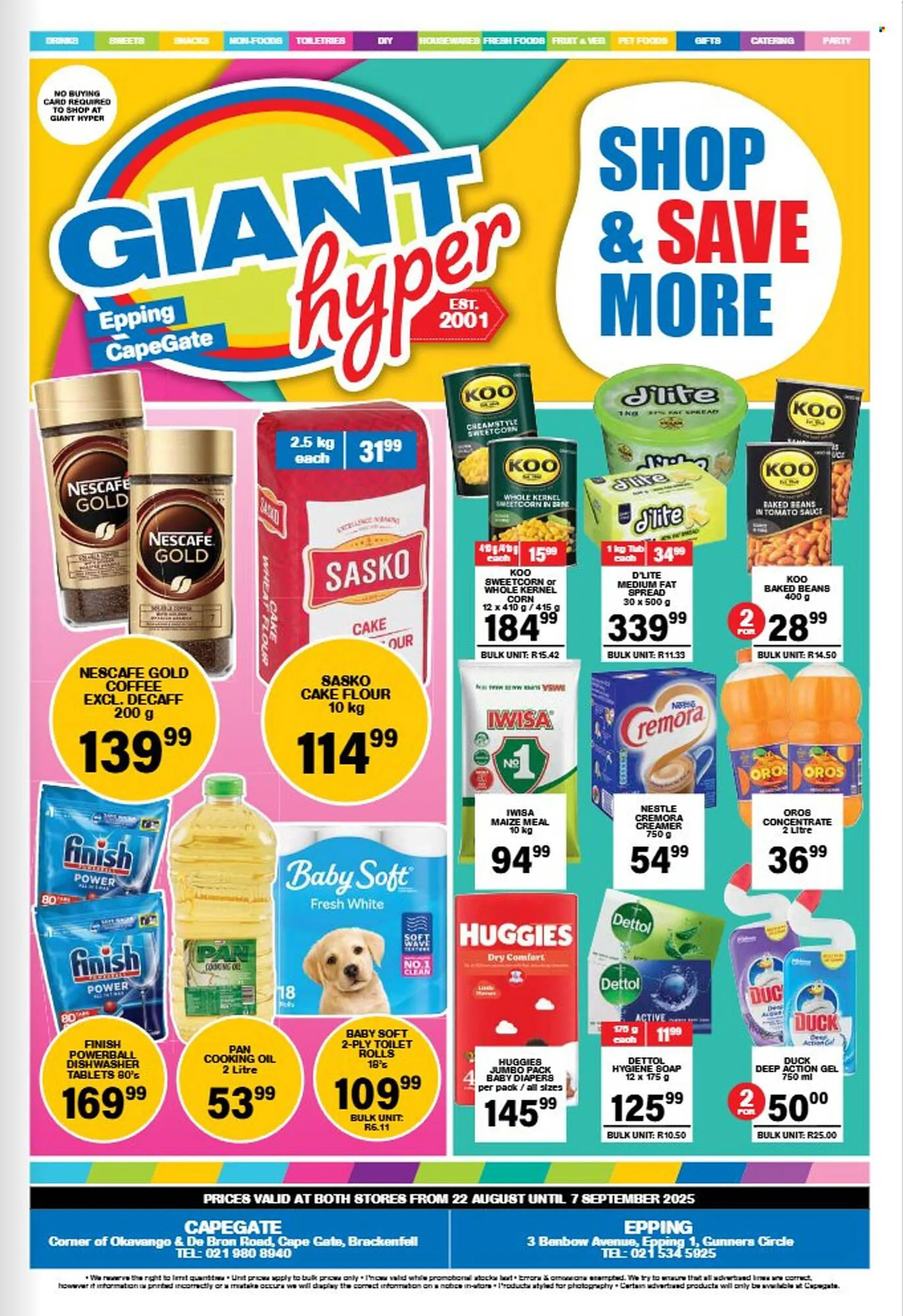 Giant Hyper catalogue - 1