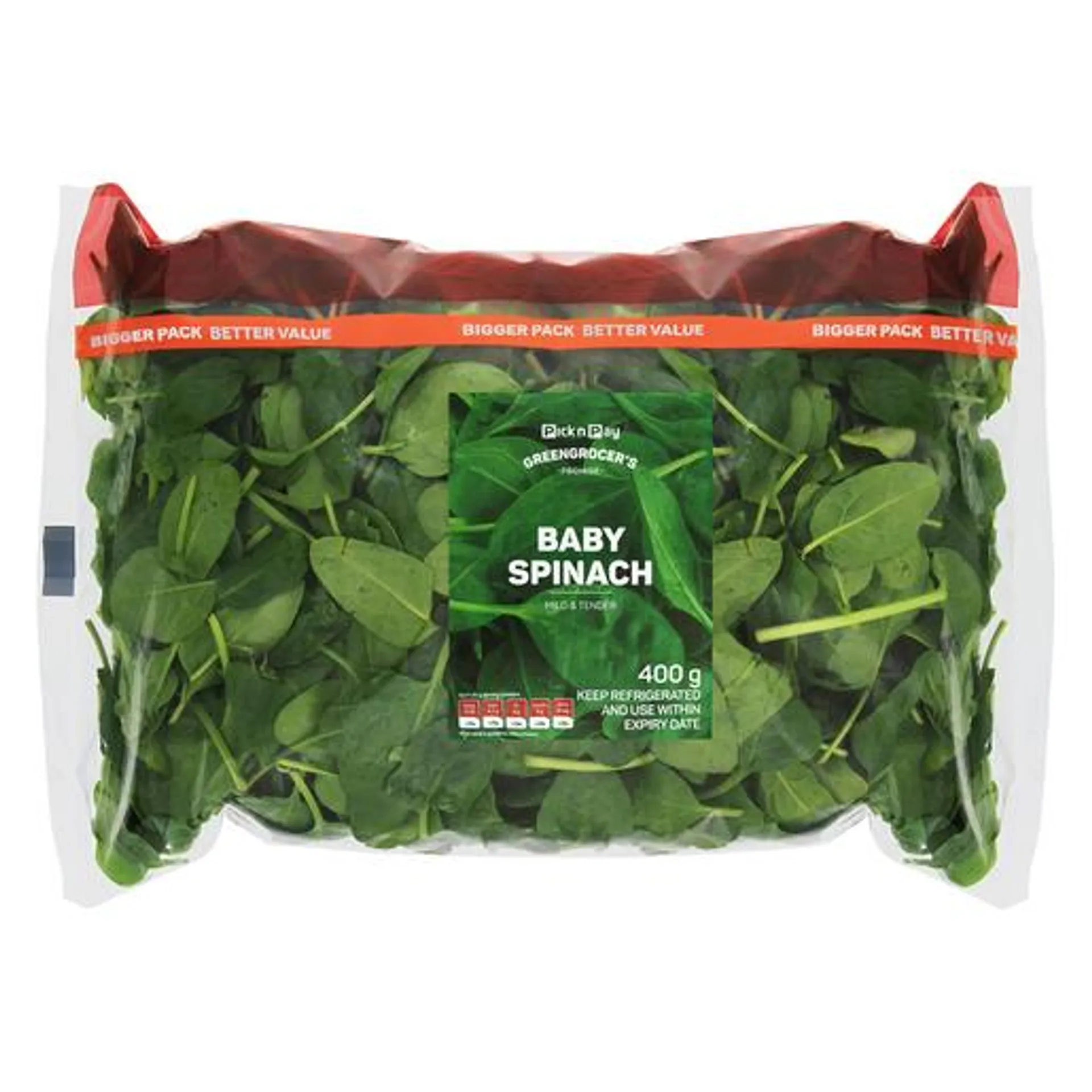 PnP Baby Spinach 400g