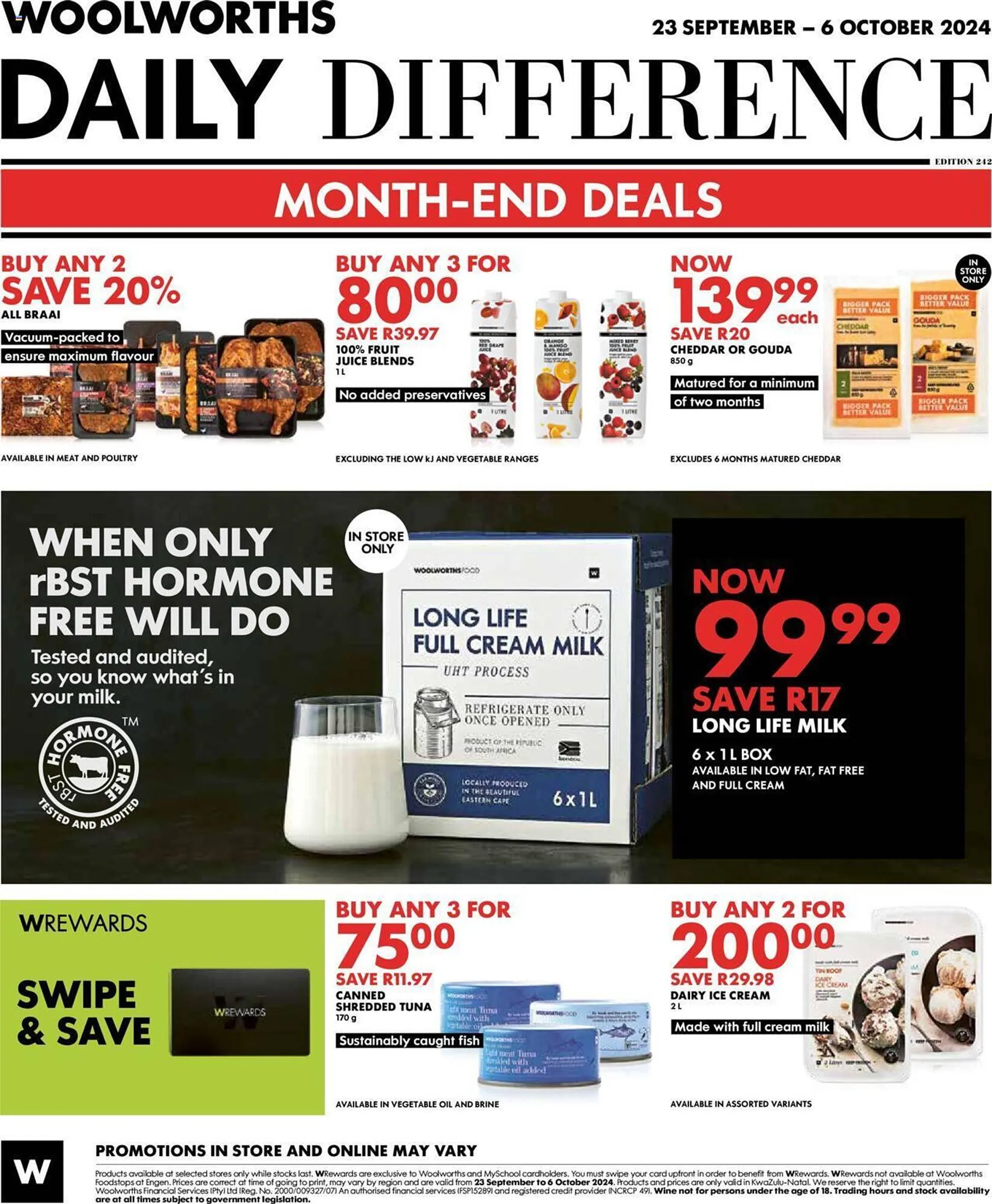 Woolworths catalogue from 23 September to 6 October 2024 - Catalogue Page 12