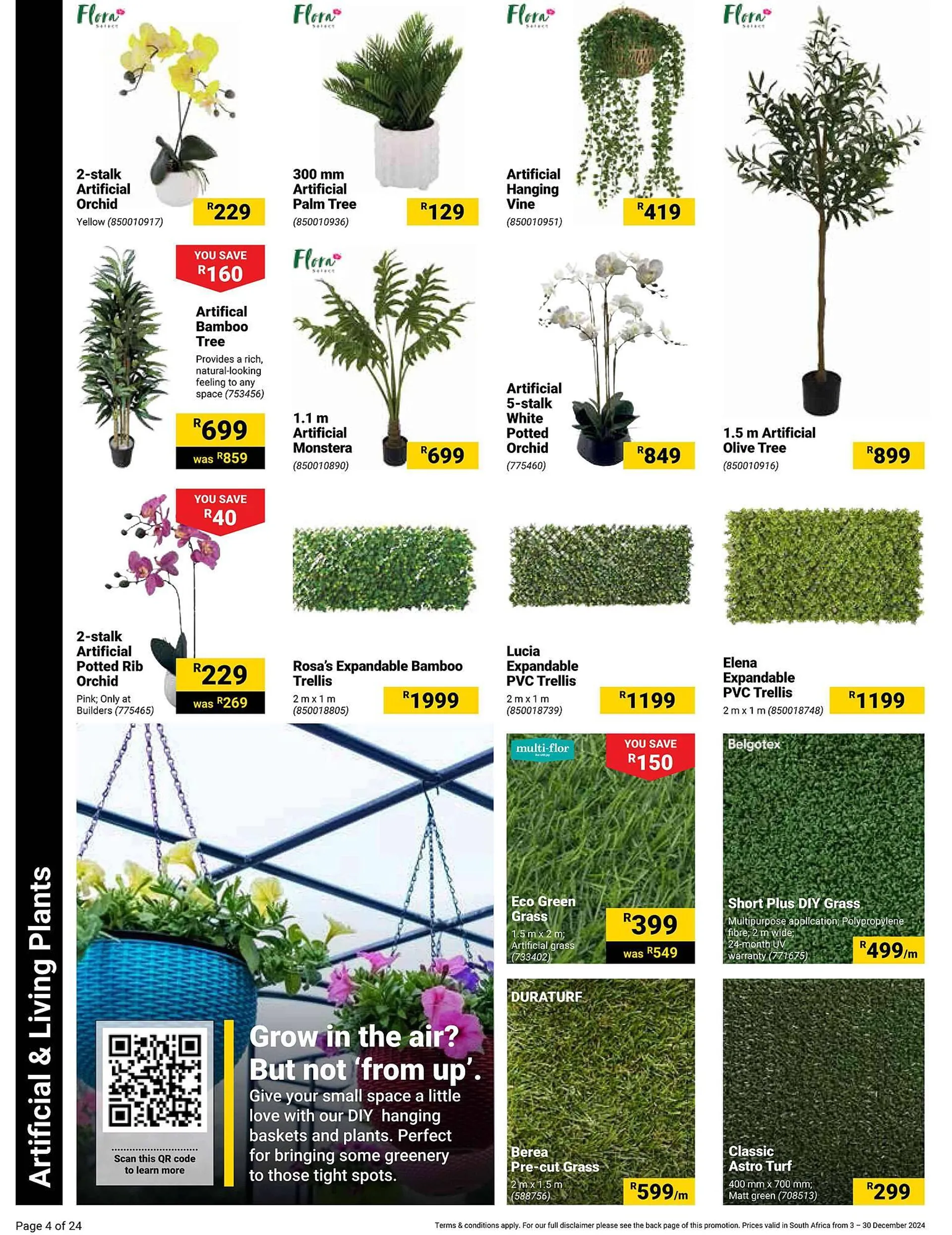 Builders Warehouse catalogue from 3 December to 30 December 2024 - Catalogue Page 4