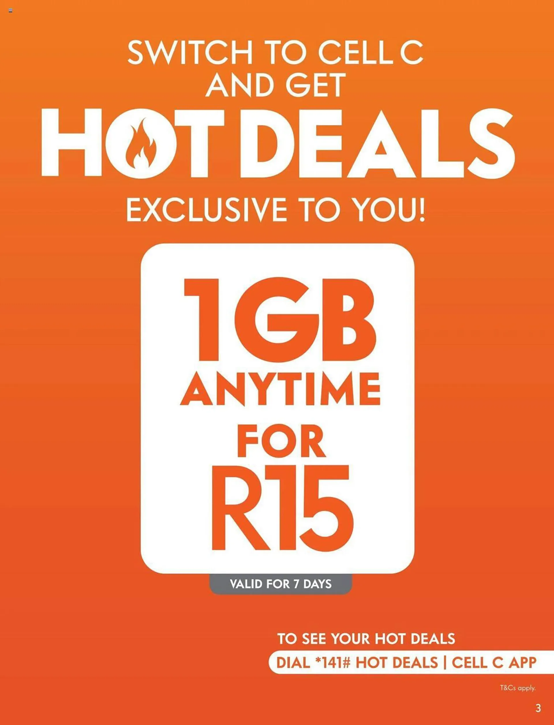 Cell C catalogue from 3 April to 14 May 2024 - Catalogue Page 35