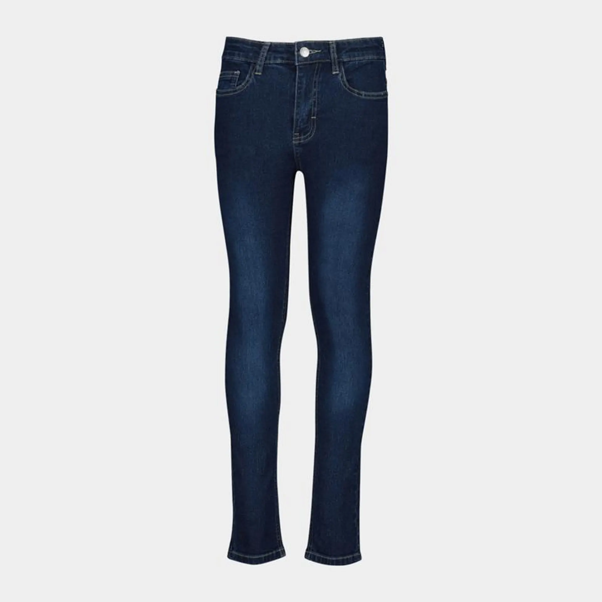 Younger Boy's Dark Blue Skinny Jeans