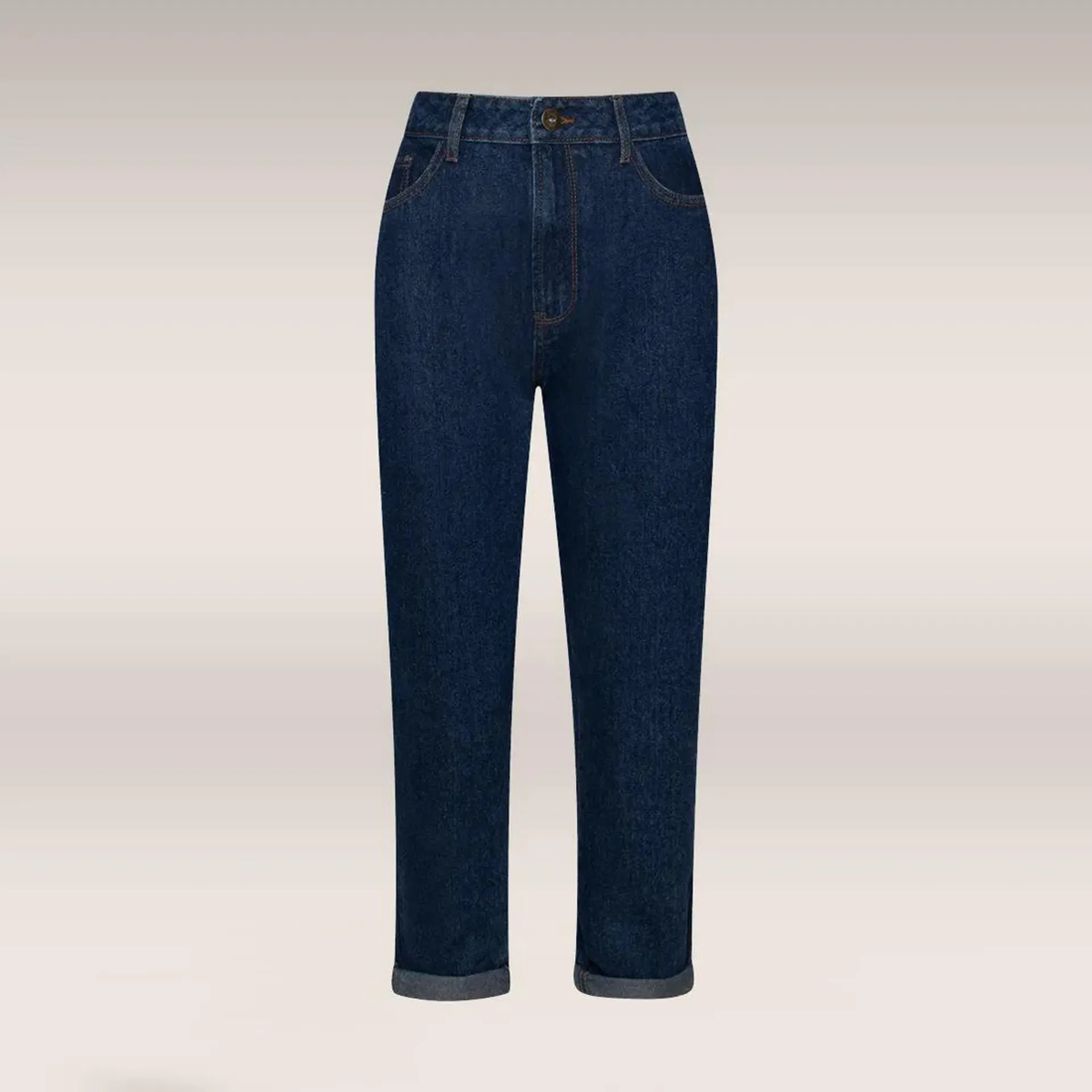 Mom denim dark wash