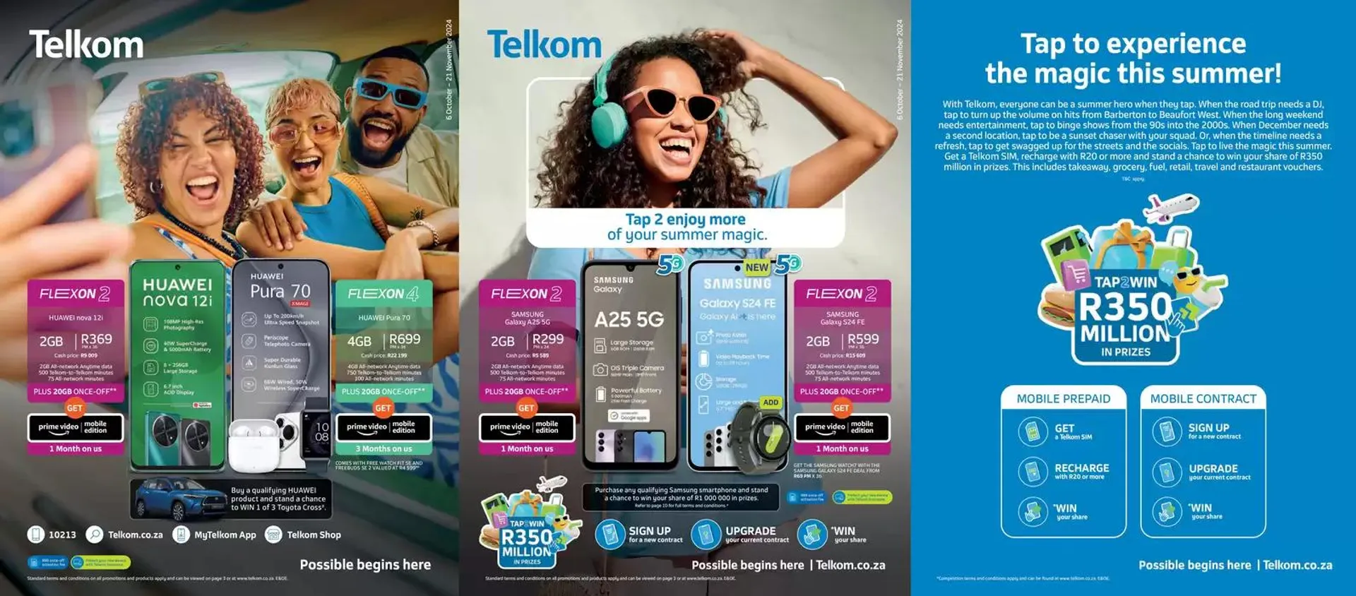 Telkom catalogue from 7 October to 21 November 2024 - Catalogue Page 1