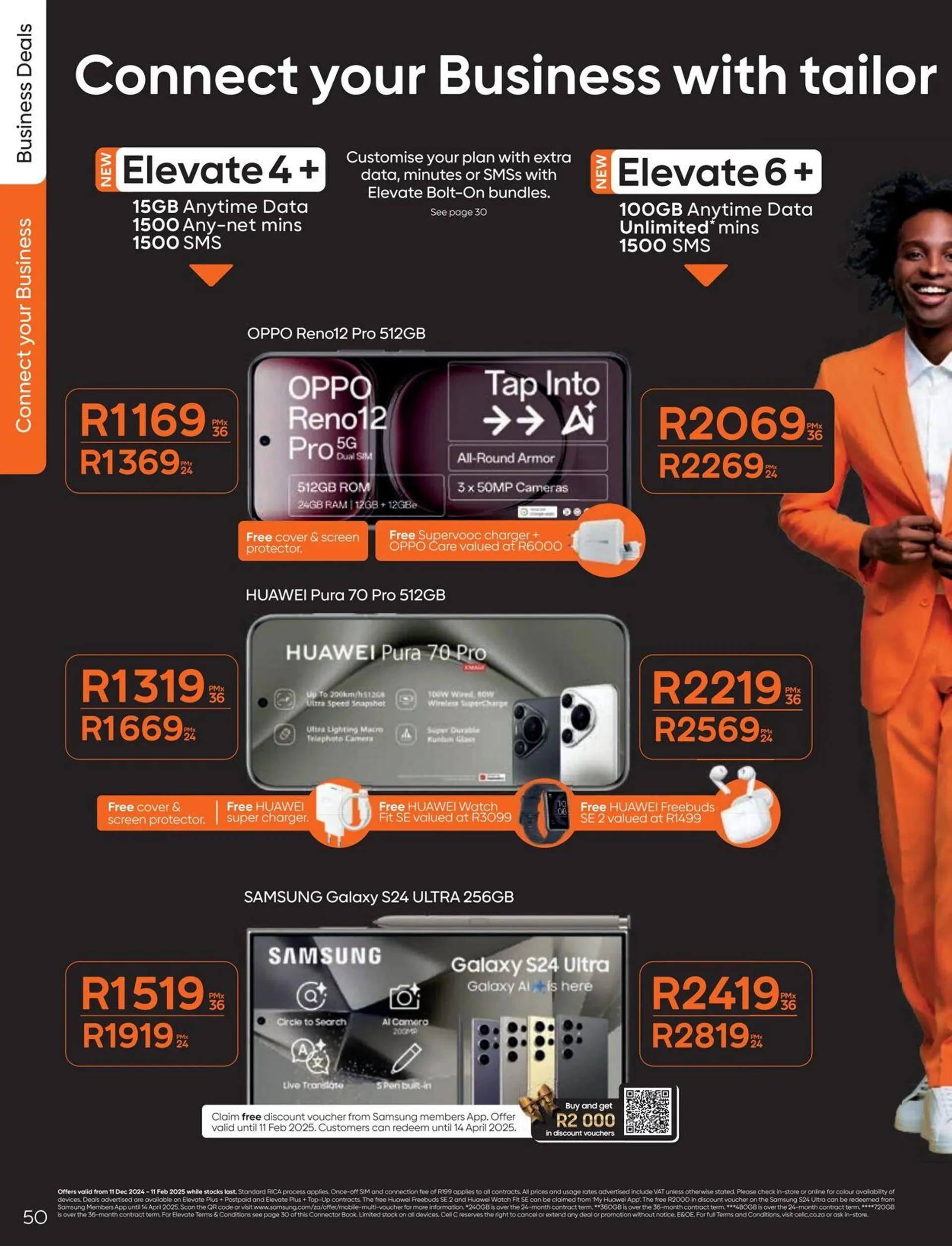 Cell C Current catalogue from 4 December to 18 December 2024 - Catalogue Page 50