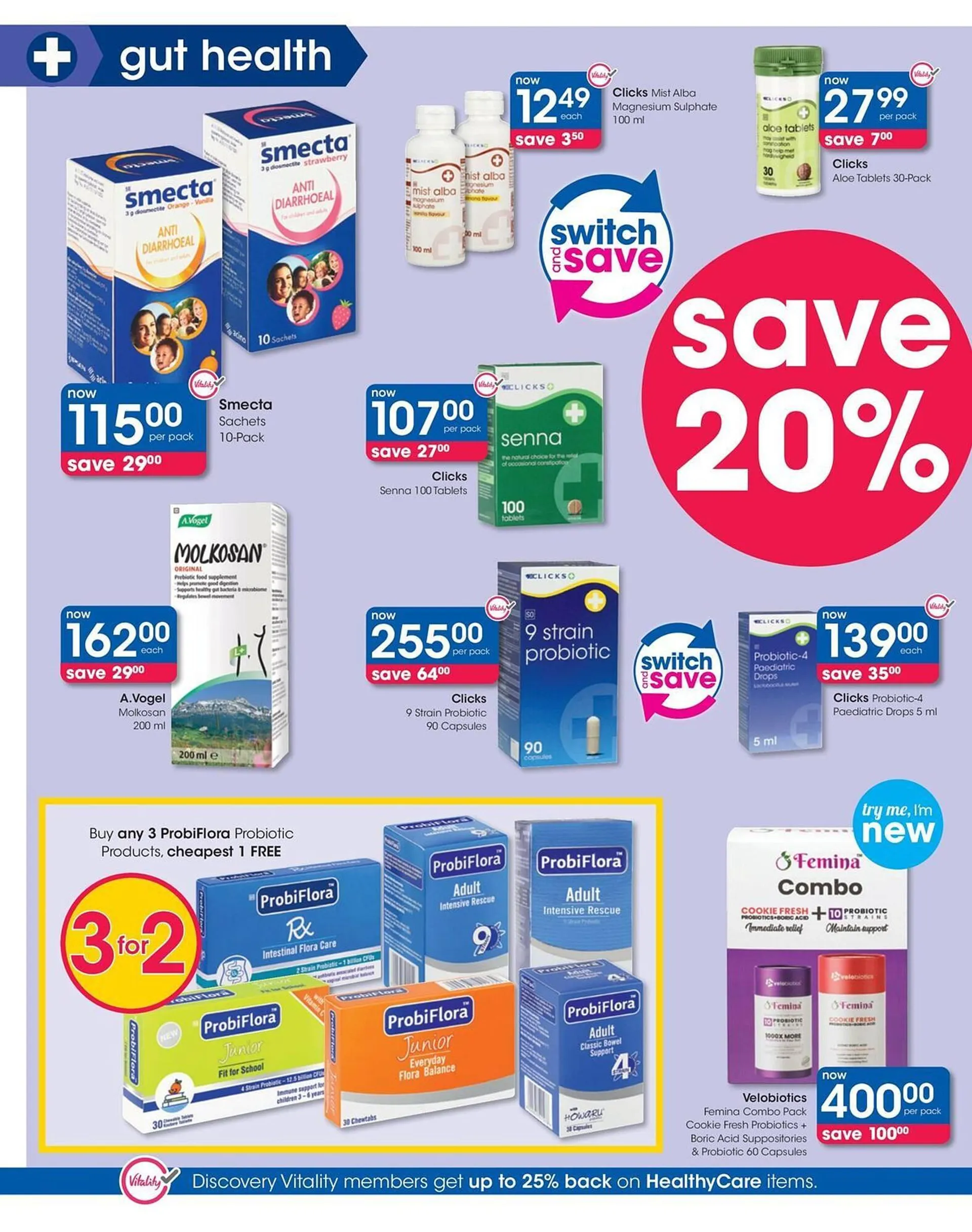 Clicks catalogue from 17 October to 13 November 2024 - Catalogue Page 20