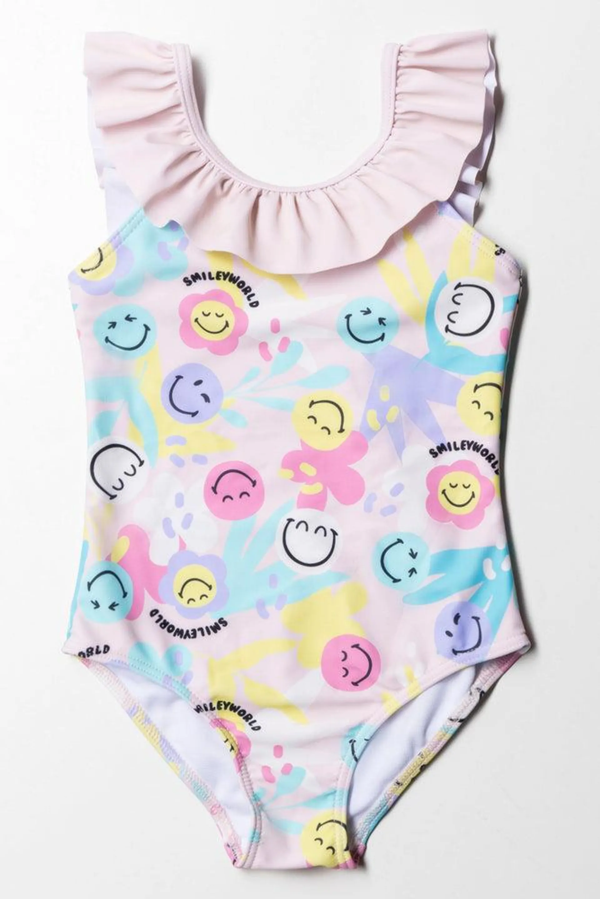 SmileyWorld Frill Swimsuit Multi