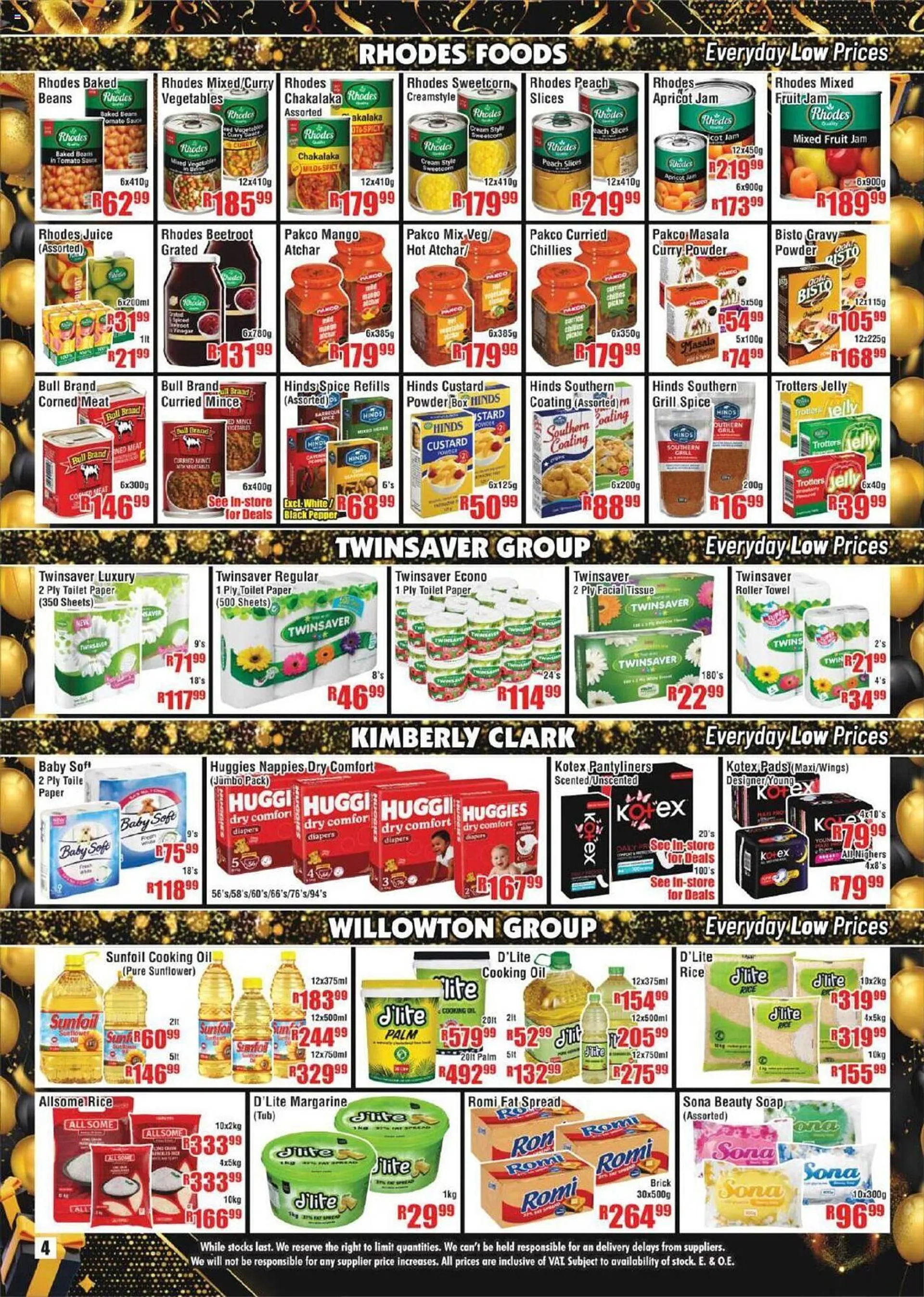 Devland Cash And Carry catalogue from 3 October to 6 November 2024 - Catalogue Page 4