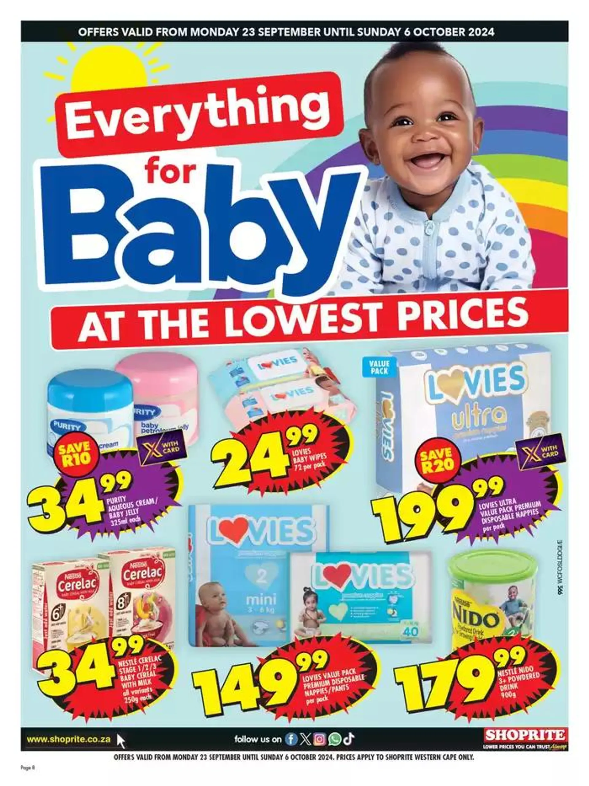 Shoprite Promise Western Cape  from 24 September to 6 October 2024 - Catalogue Page 8