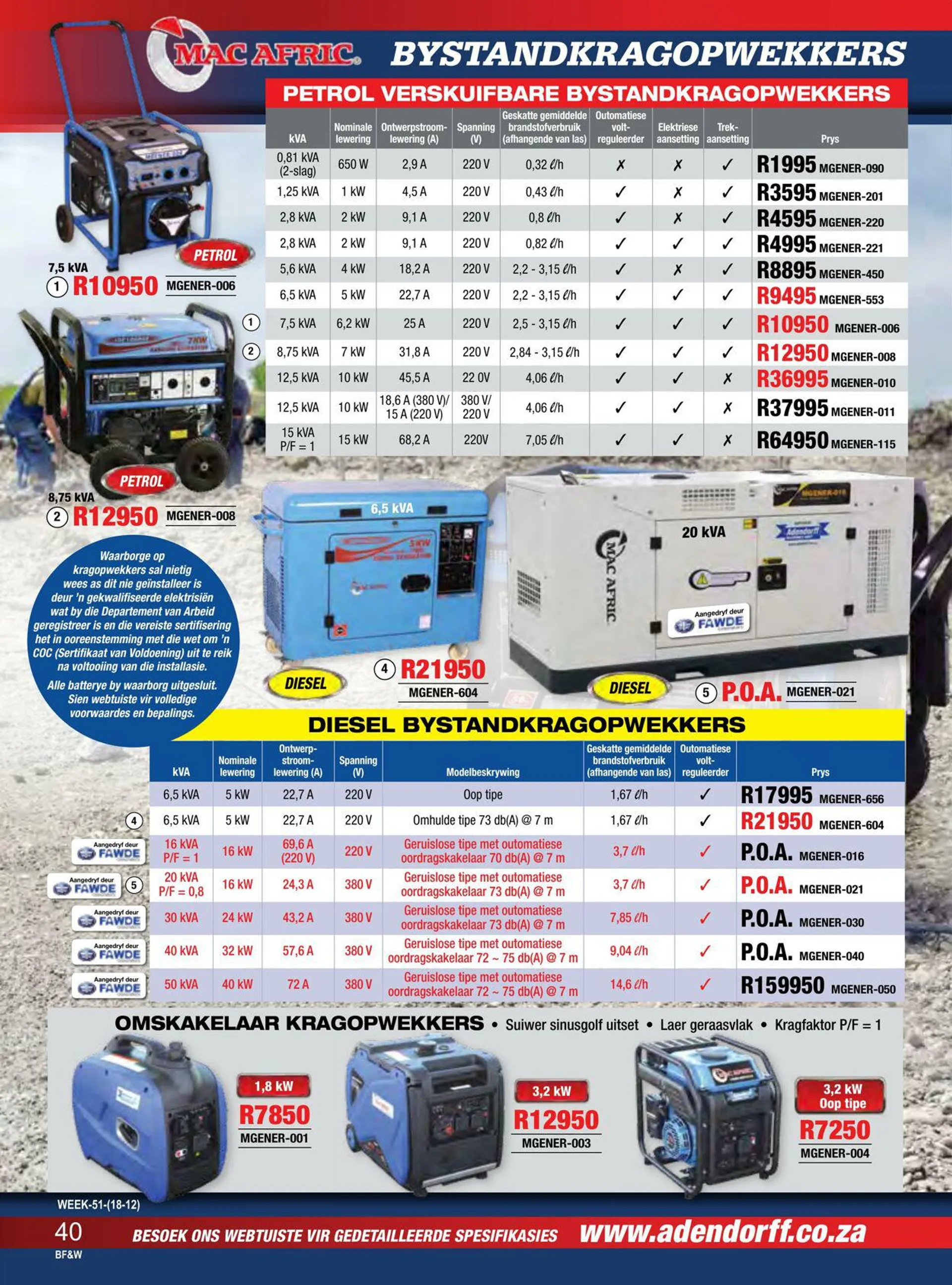 Adendorff Machinery Mart Current catalogue from 18 December to 18 January 2024 - Catalogue Page 42