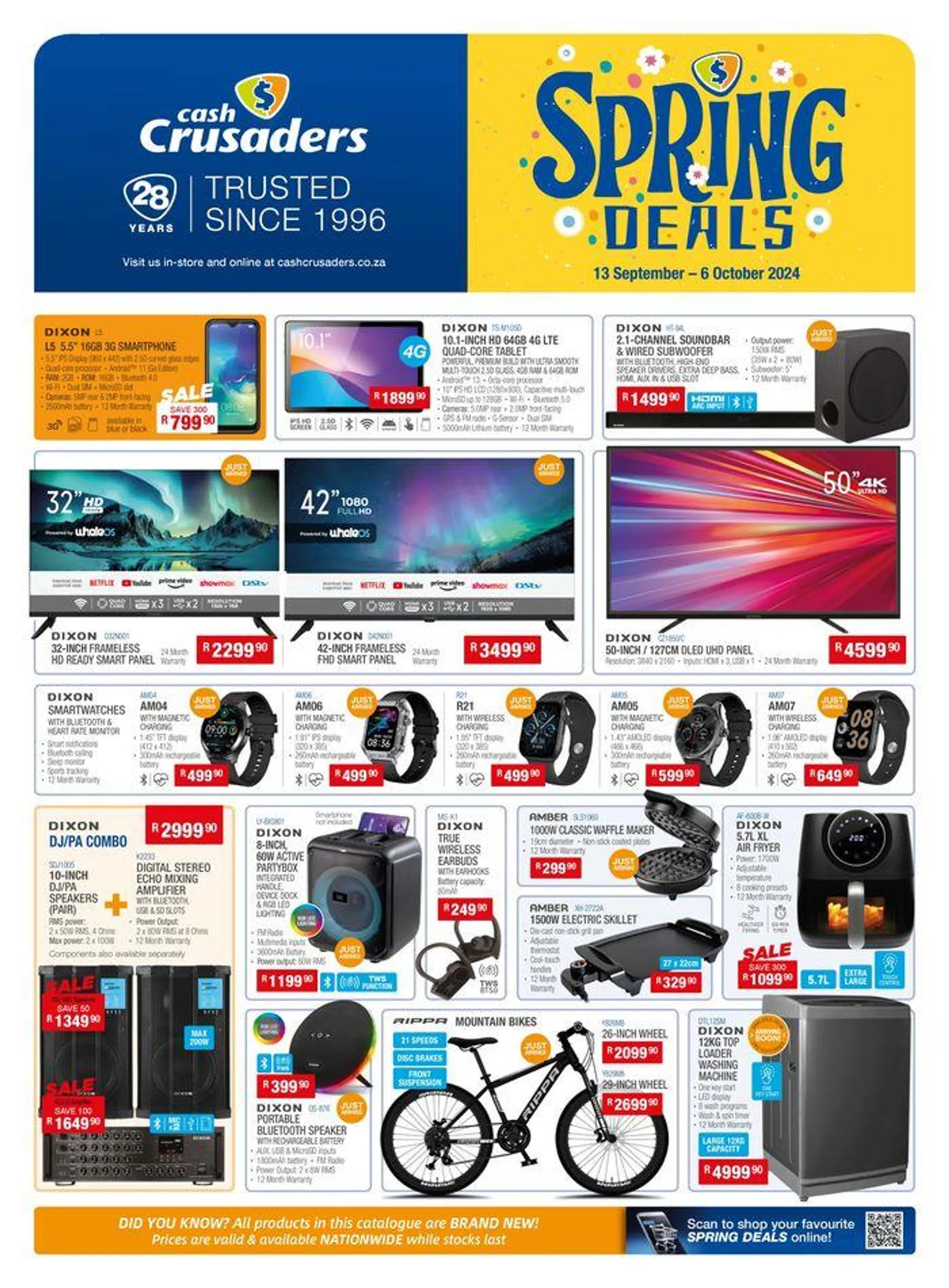 Spring-Deals from 16 September to 6 October 2024 - Catalogue Page 1