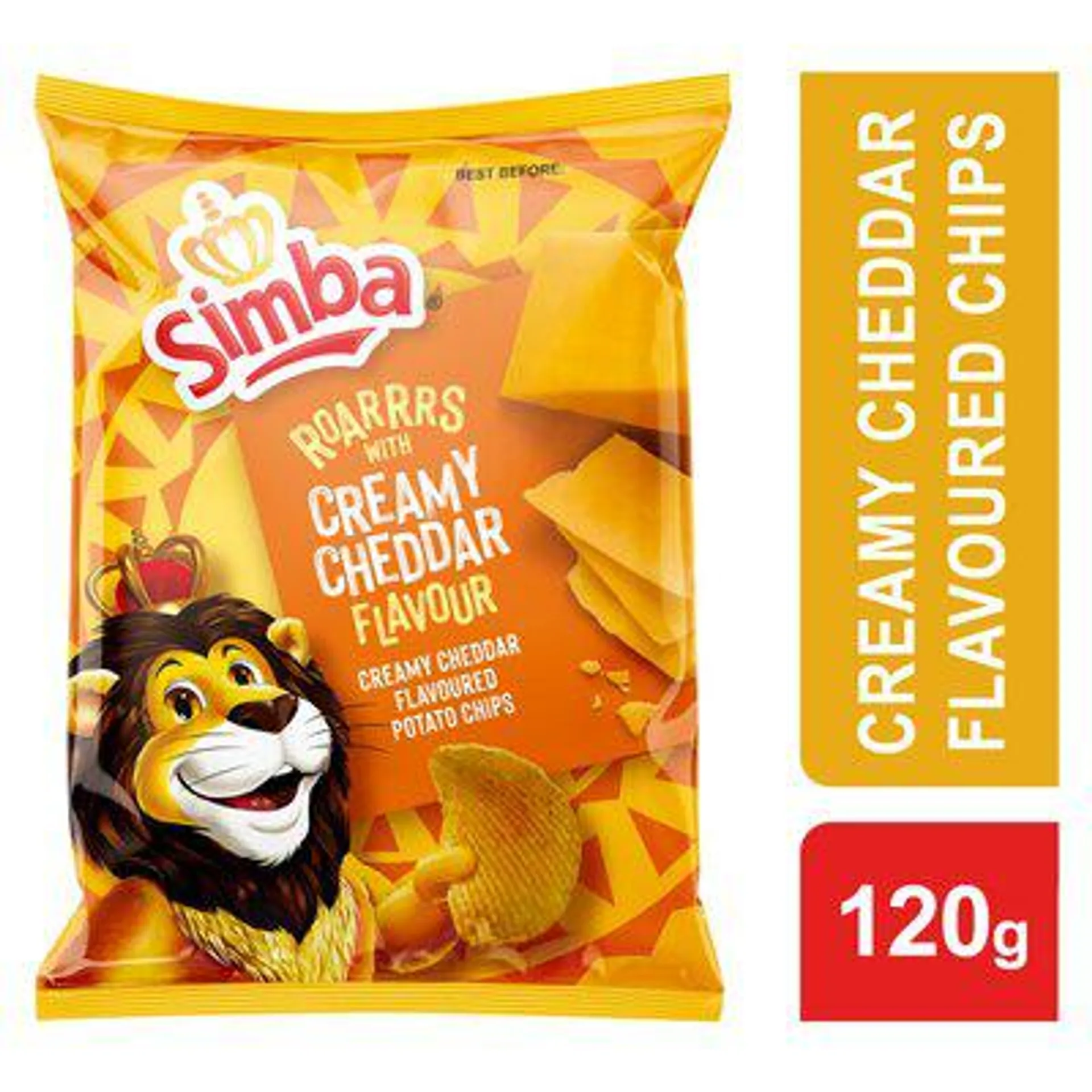 Simba Potato Chips Creamy Cheddar 120g | PnP