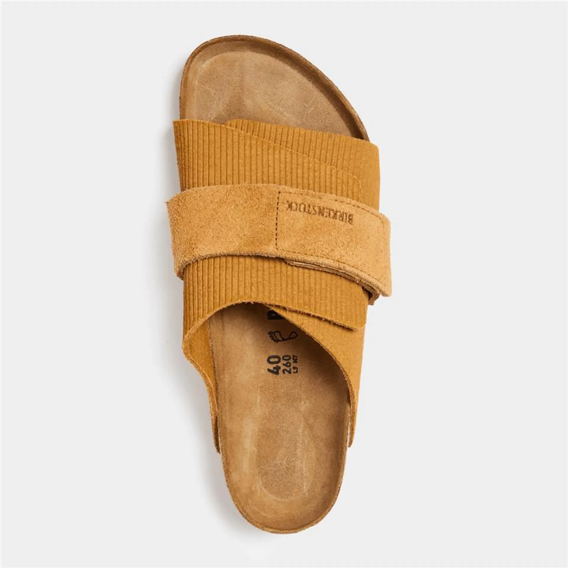 Birkenstock Men's Kyoto VL Corduroy Cork Brown Sandal