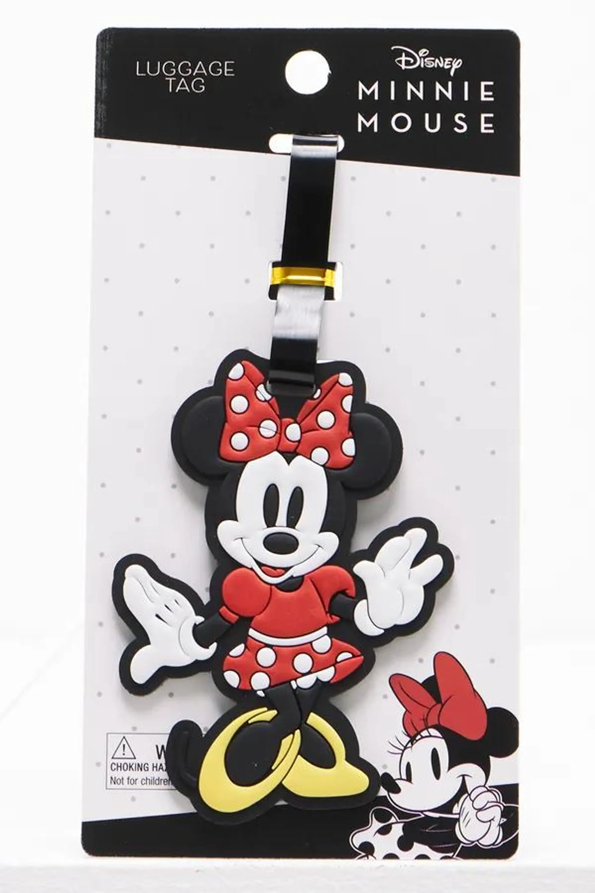 Minnie Mouse luggage tag