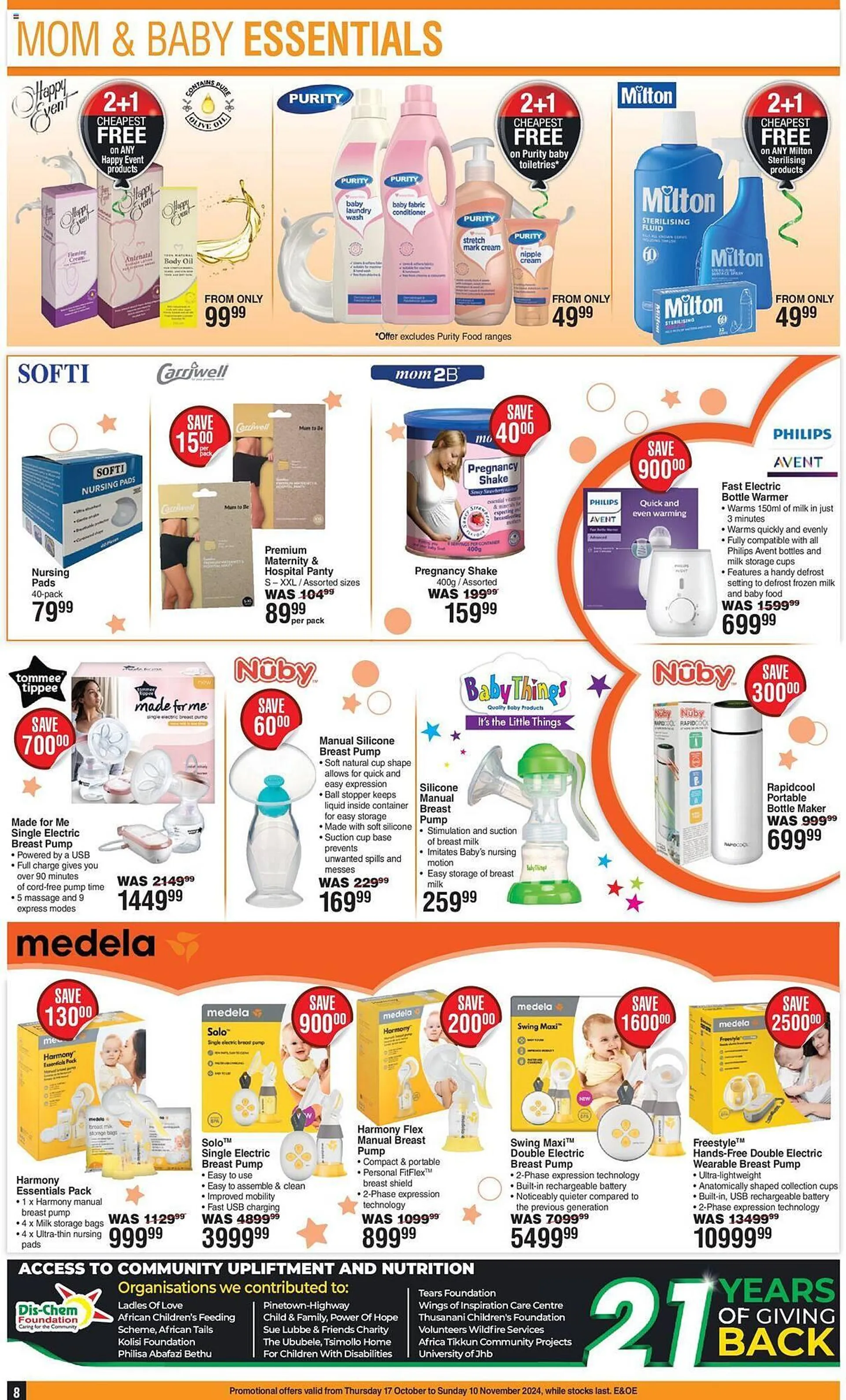 Baby City catalogue from 17 October to 10 November 2024 - Catalogue Page 8