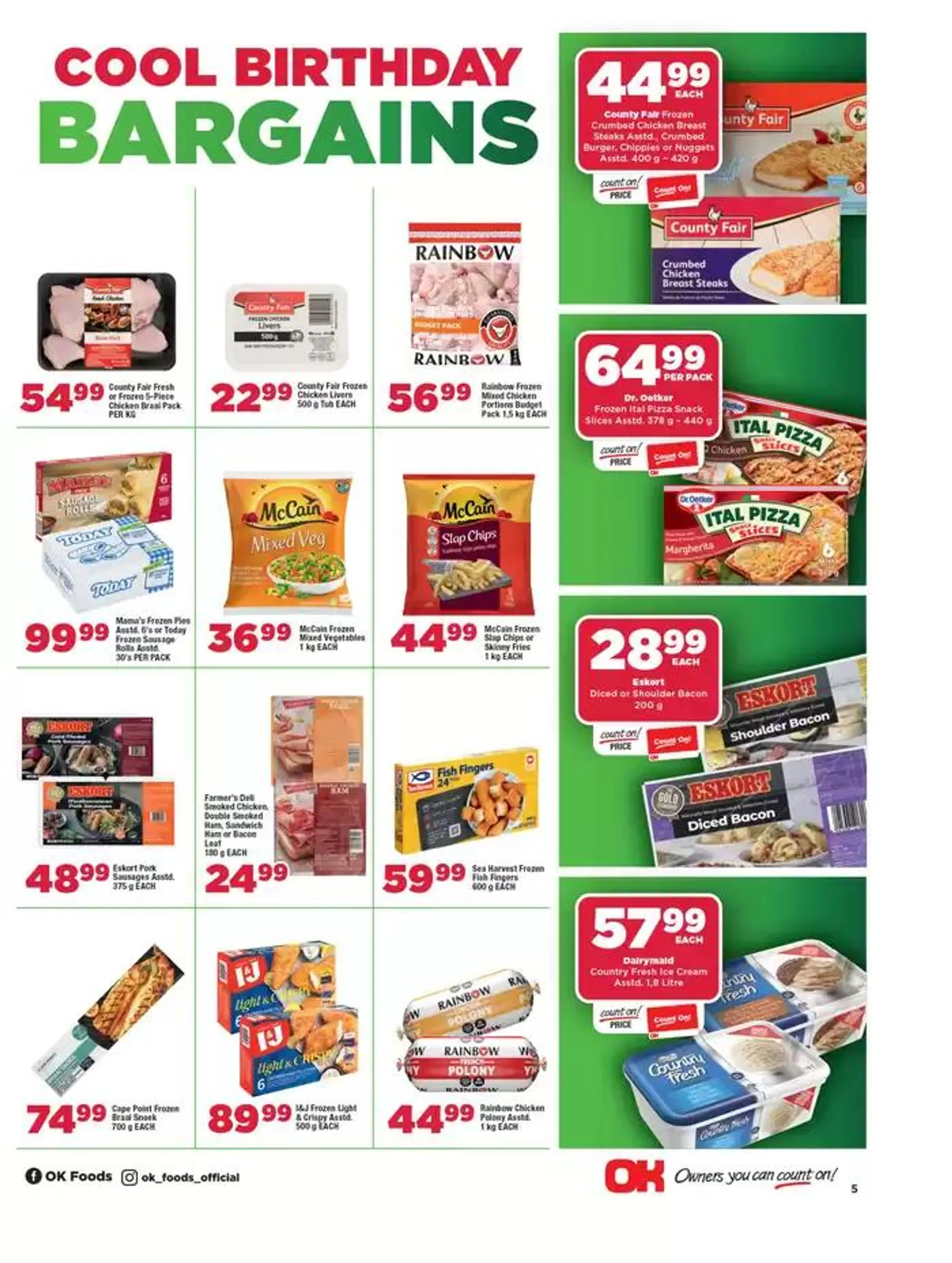 OK Foods weekly specials from 25 September to 6 October 2024 - Catalogue Page 5