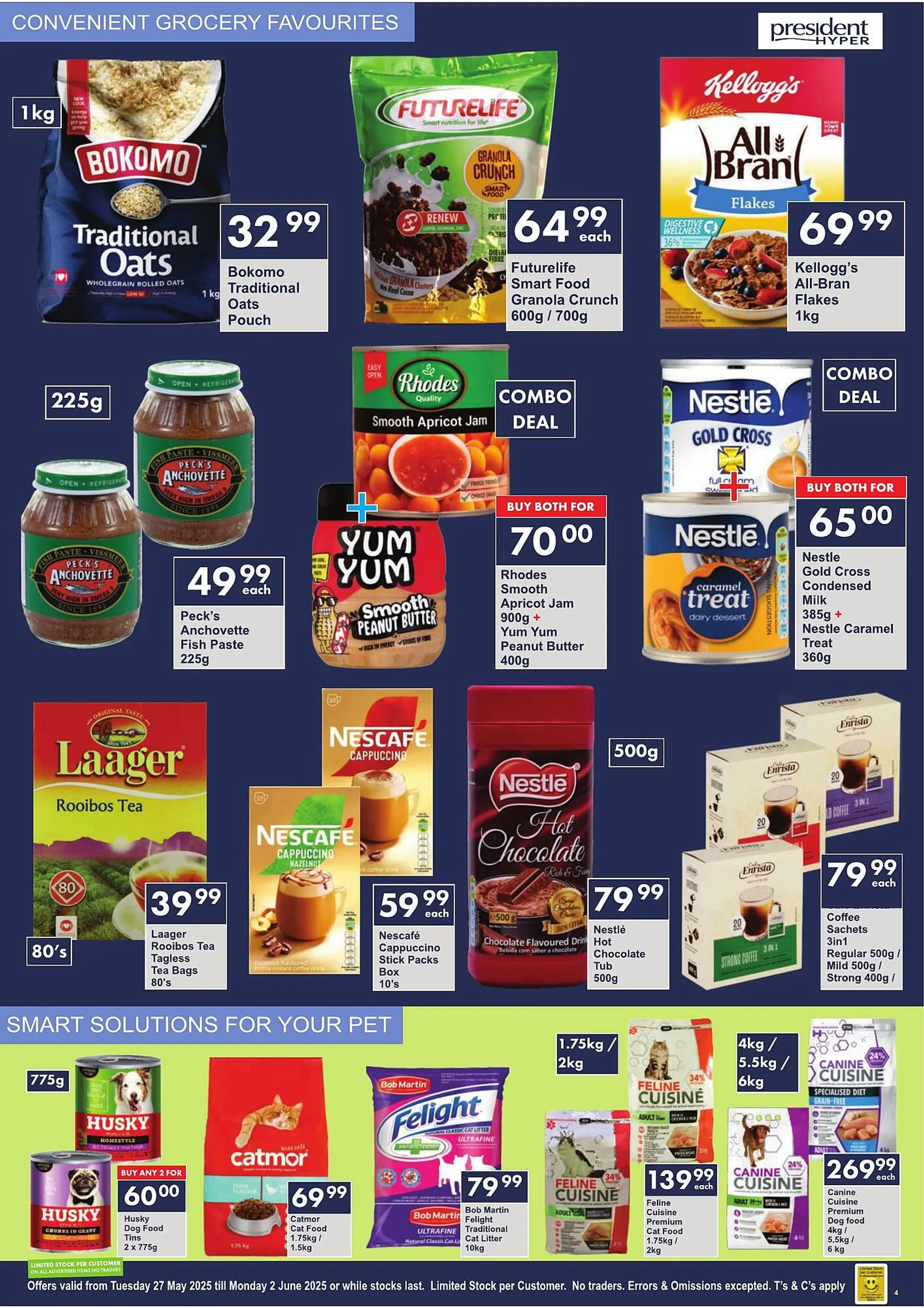 President Hyper catalogue from 27 May to 2 June 2025 - Catalogue Page 1