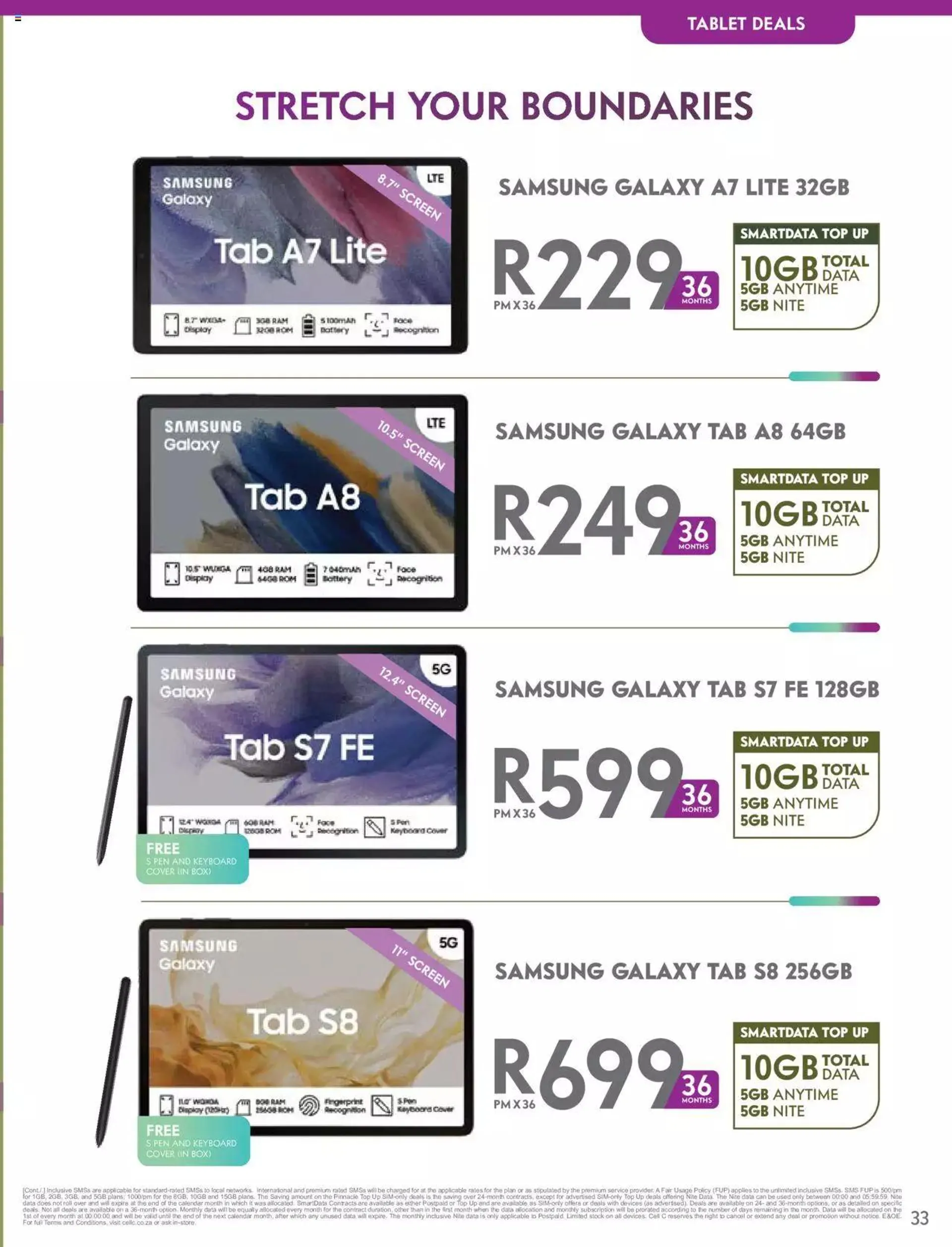 Cell C - Contract Deals - 32