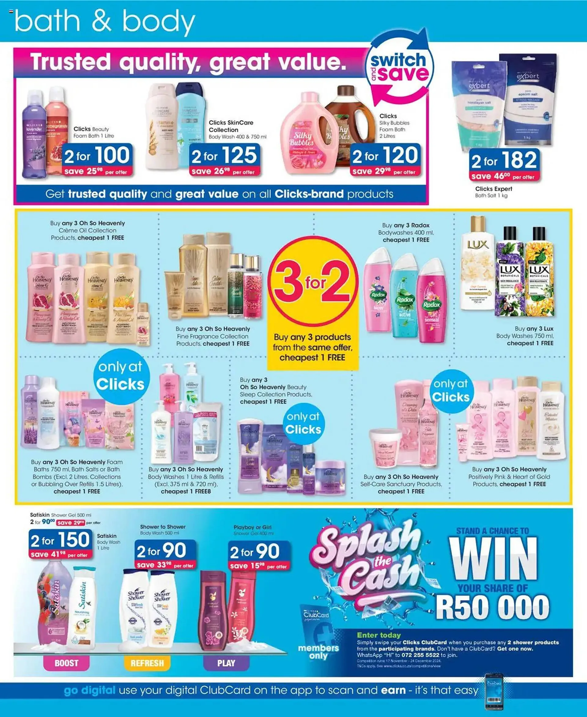 Clicks catalogue from 28 November to 11 December 2024 - Catalogue Page 10