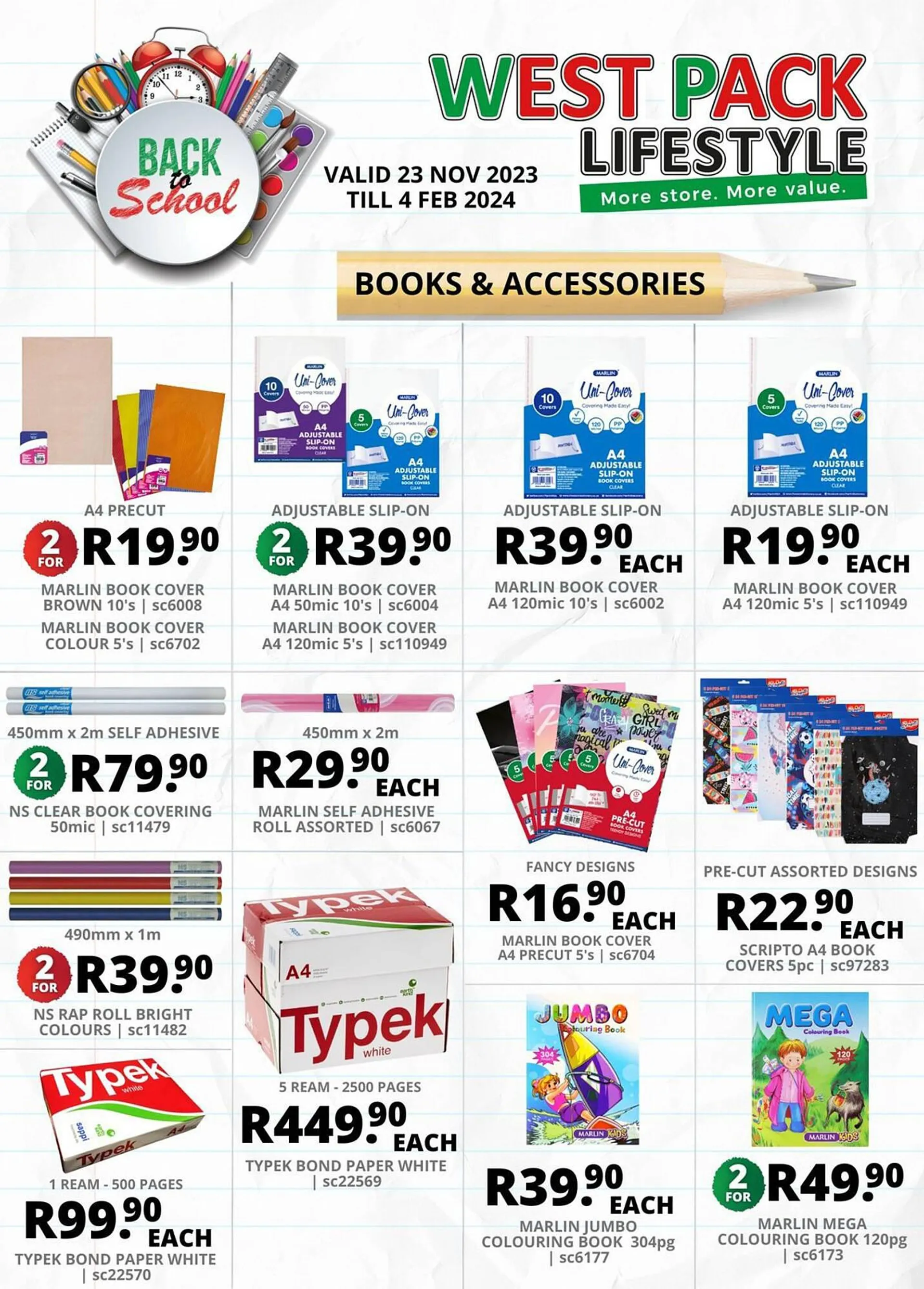 West Pack Lifestyle catalogue from 8 January to 4 February 2024 - Catalogue Page 3