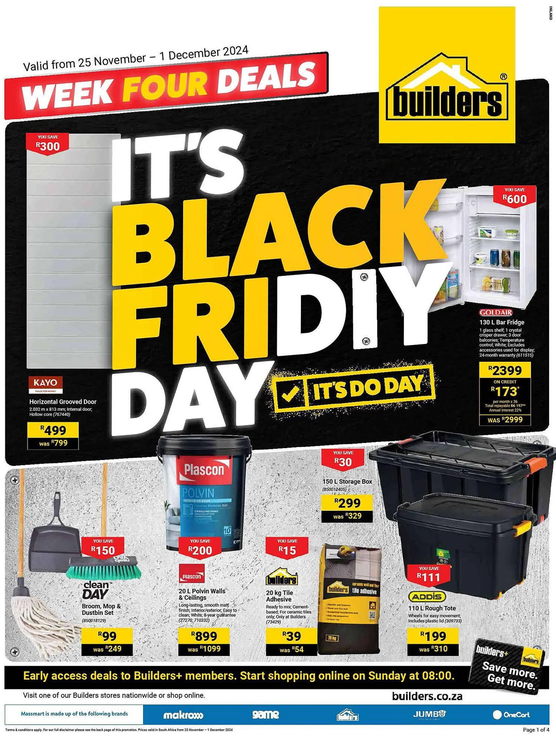 Builders Warehouse catalogue - 1