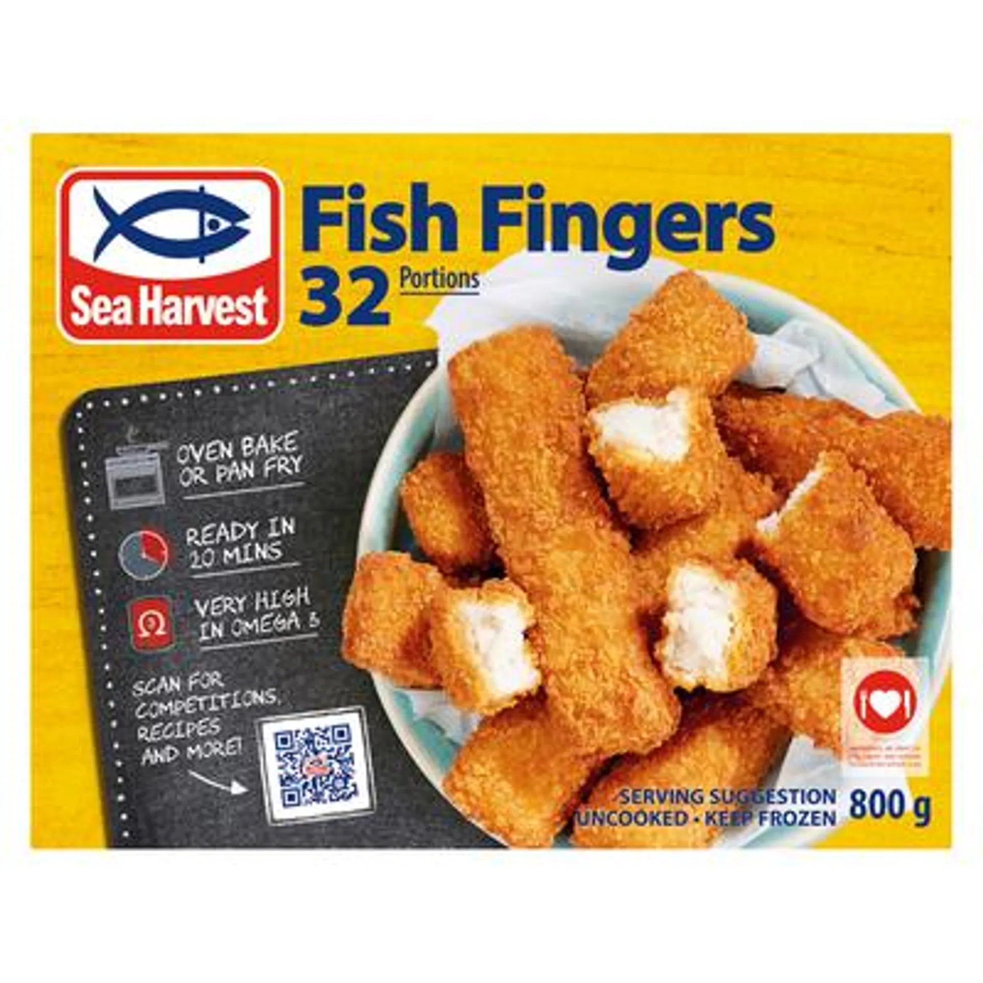 Sea Harvest Fish Fingers 800g