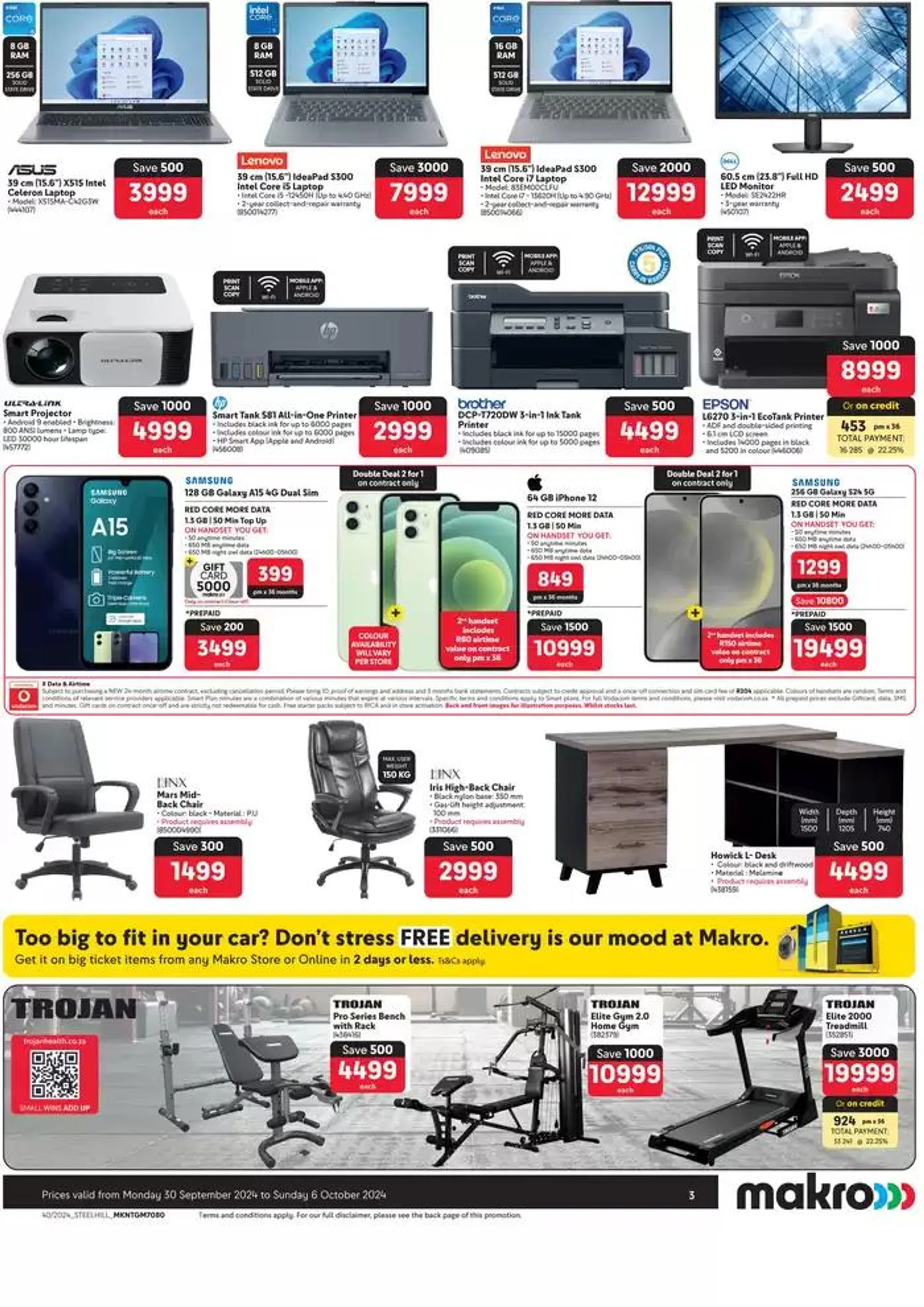 Makro : General Merchandise from 30 September to 6 October 2024 - Catalogue Page 3