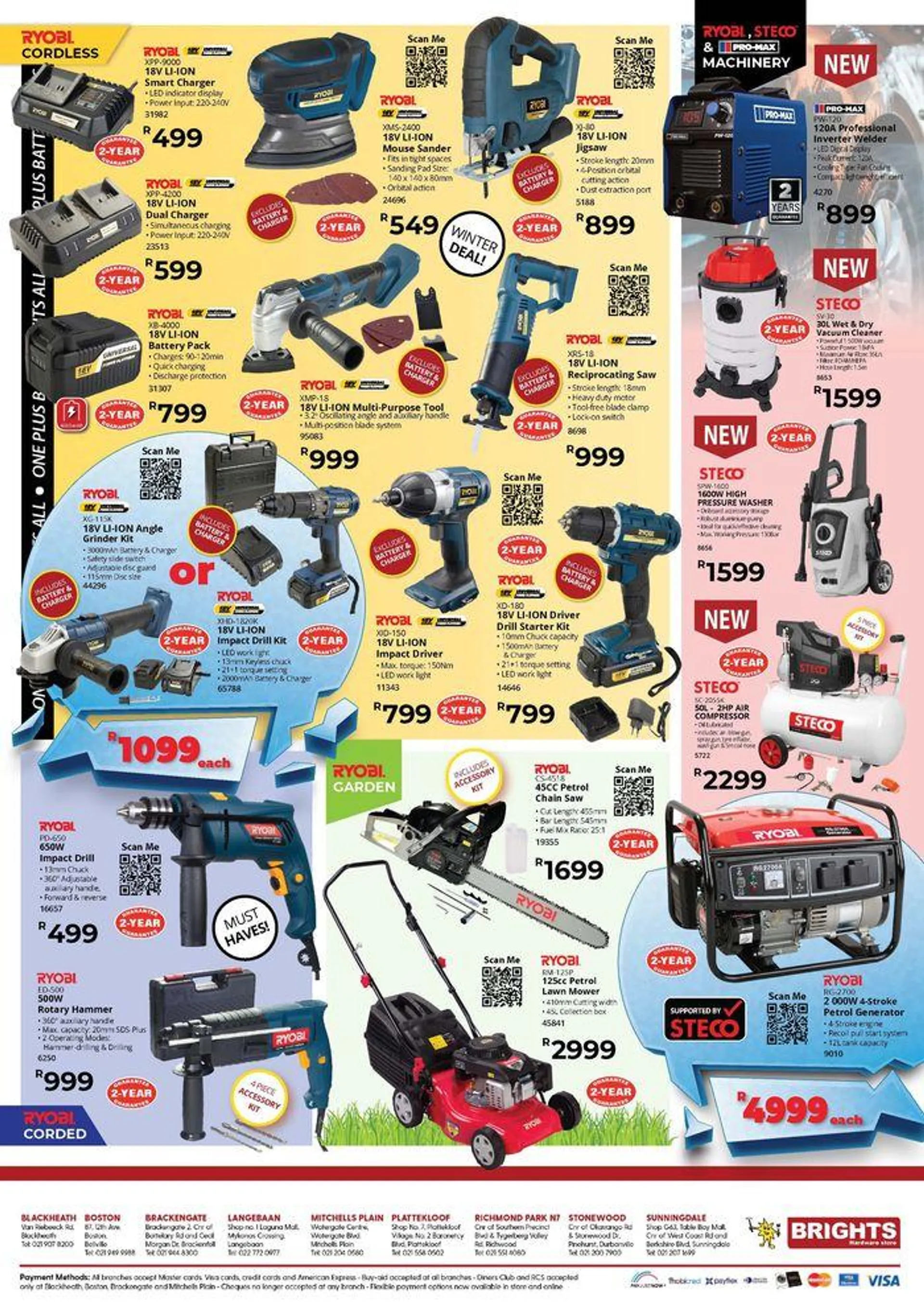 Ryobi Winter Deals 2024 from 12 August to 31 August 2024 - Catalogue Page 2