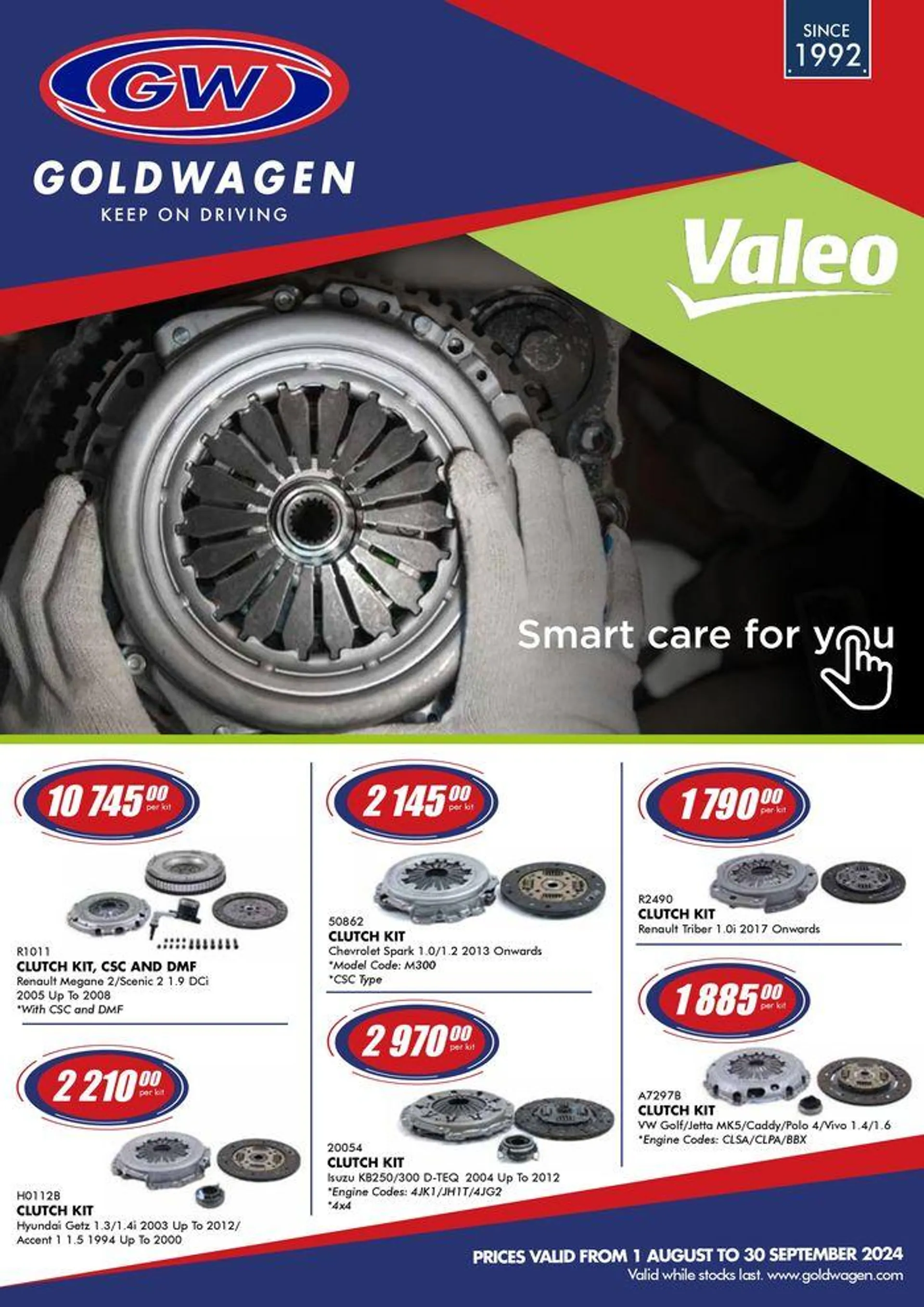 OUR LATEST DEALS from 16 August to 30 September 2024 - Catalogue Page 1