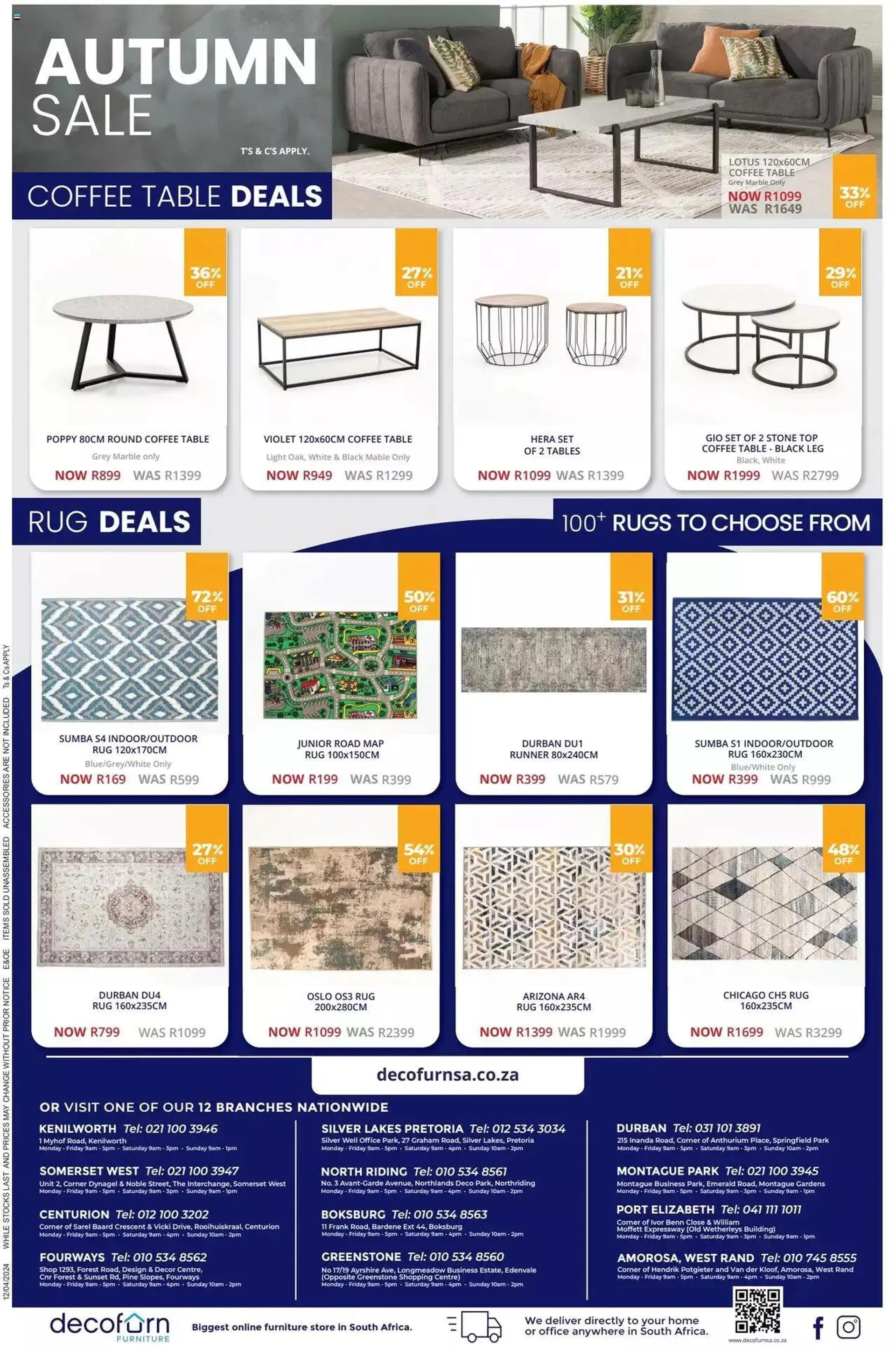 Decofurn Specials from 29 April to 31 December 2024 - Catalogue Page 4