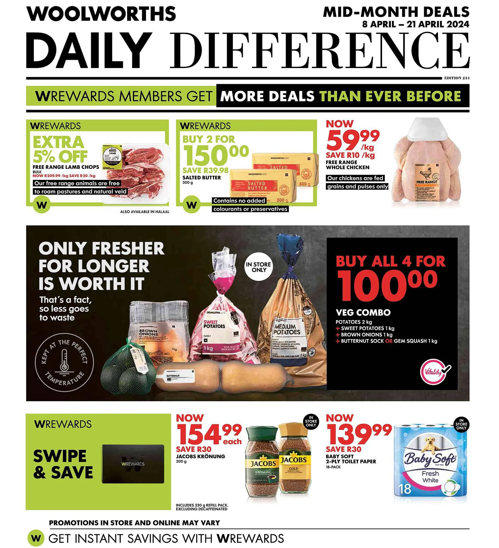 Woolworths catalogue - 8 April 21 April 2024 - Page 1