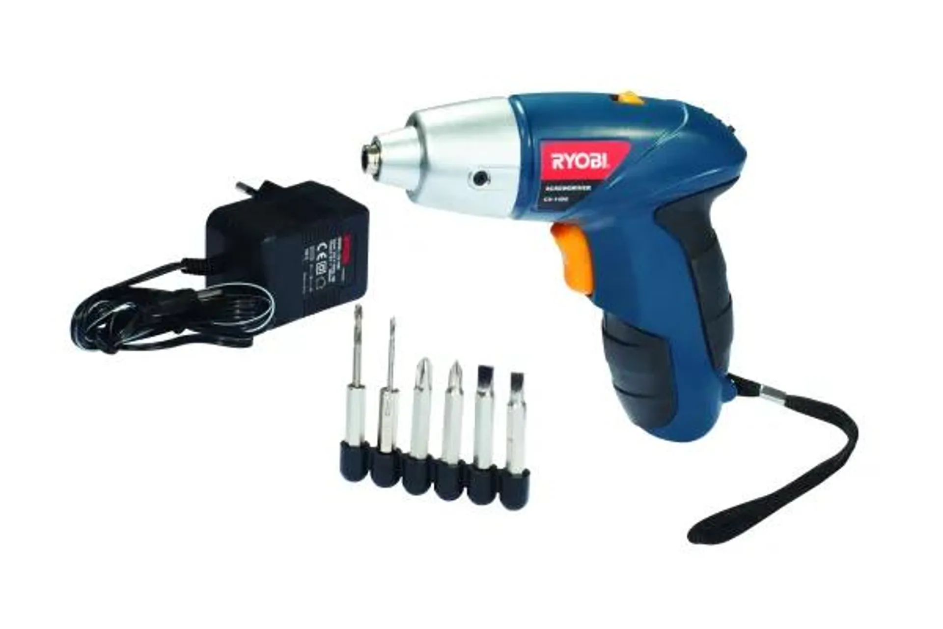 Ryobi Screwdriver Cordless 4.8V & 6Pce Acc Kit CS-1480