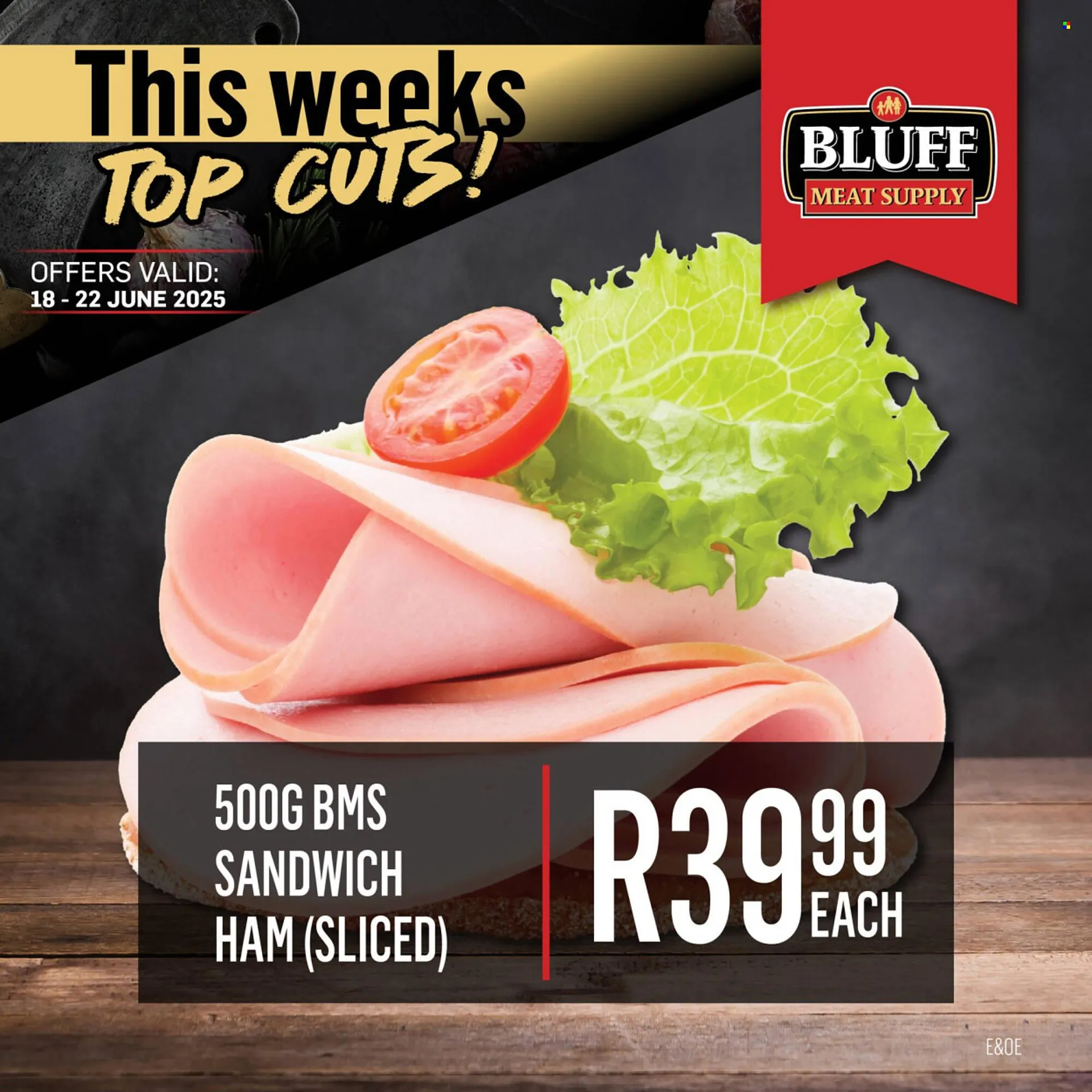 Bluff Meat Supply catalogue from 18 June to 22 June 2025 - Catalogue Page 1