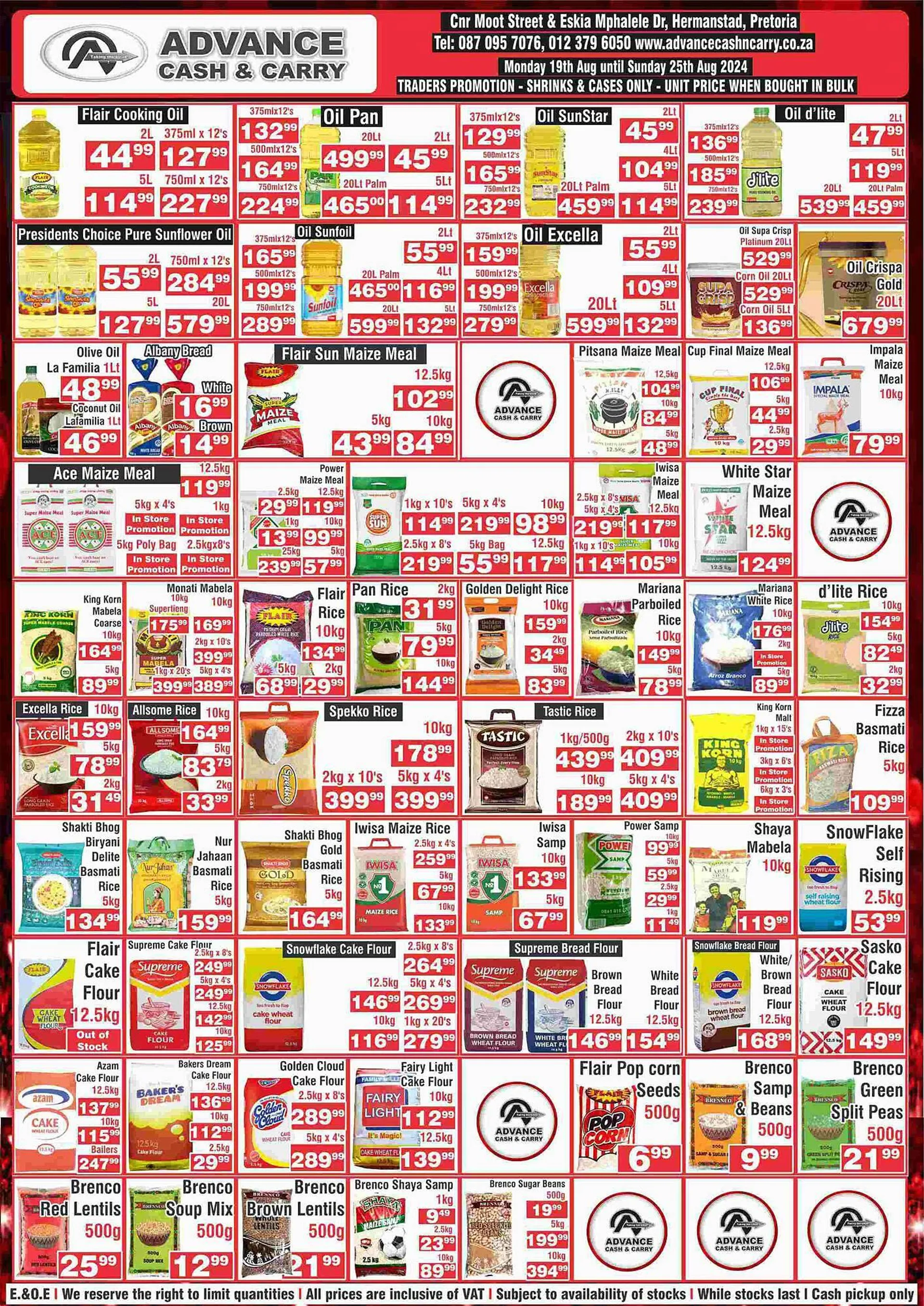 Advance Cash n Carry catalogue - 1