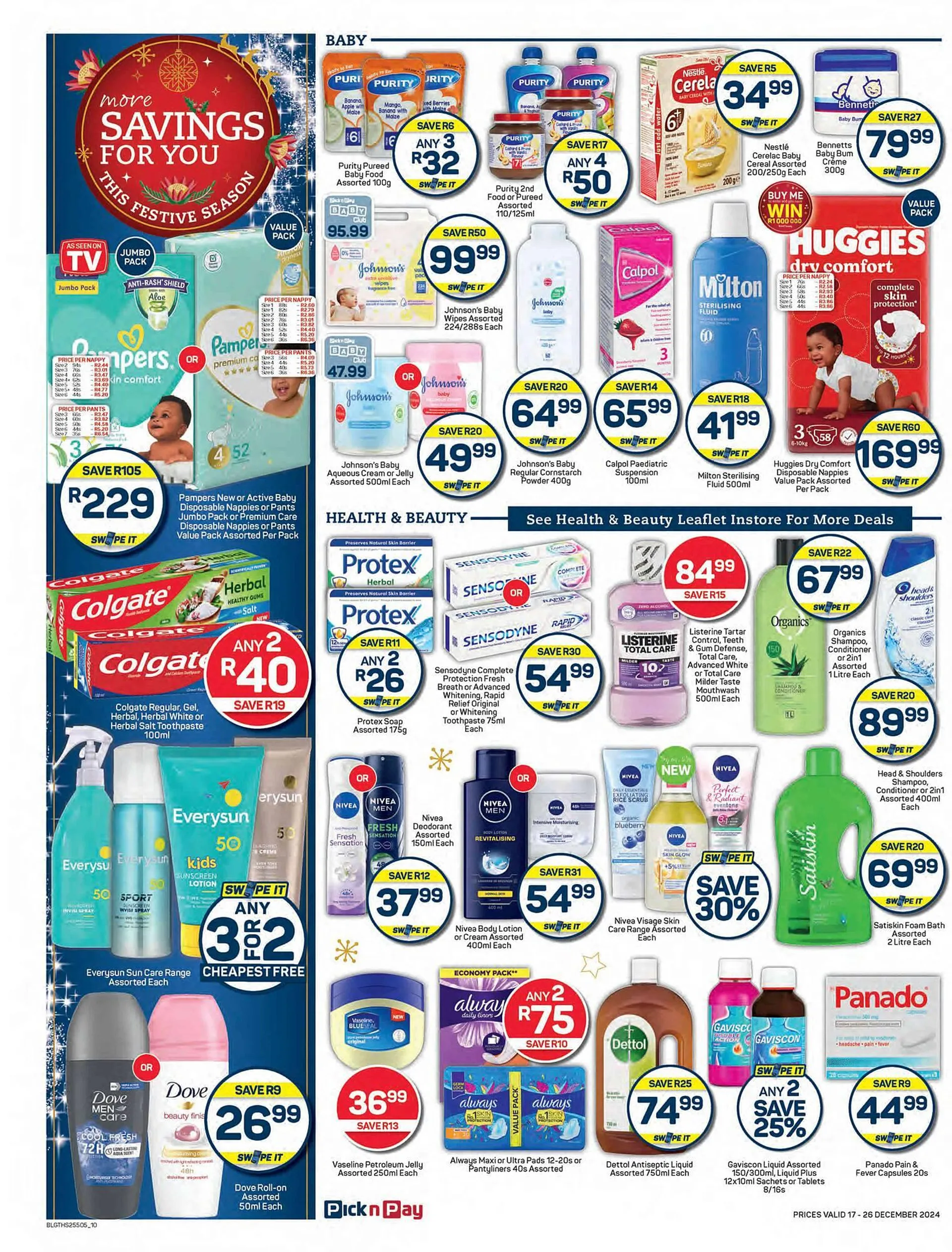 Pick n Pay catalogue from 17 December to 26 December 2024 - Catalogue Page 9