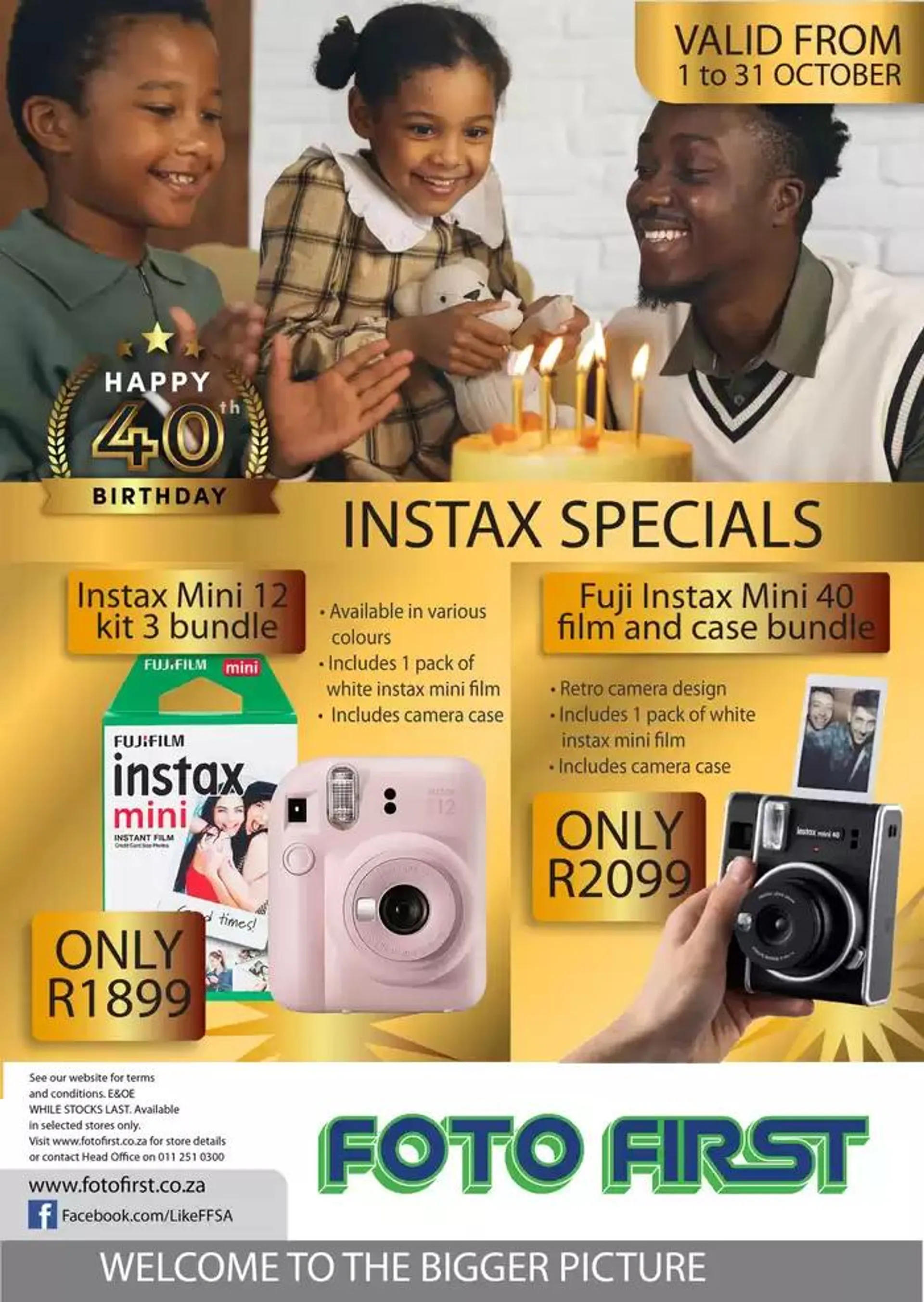 Celebrating 40 years of capturing your best moments with PRINT SPECIALS from 1 October to 31 October 2024 - Catalogue Page 5