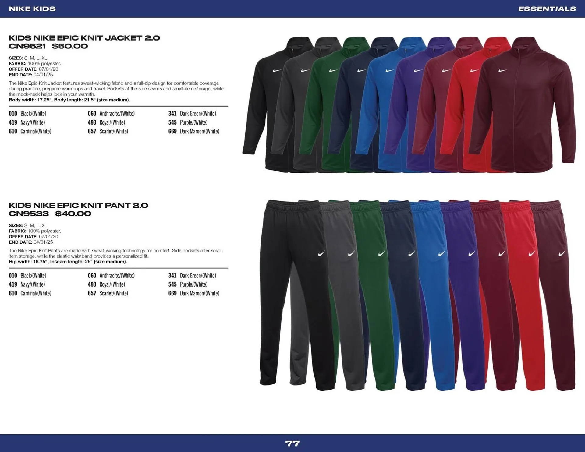 Nike catalogue from 14 June to 31 December 2024 - Catalogue Page 77