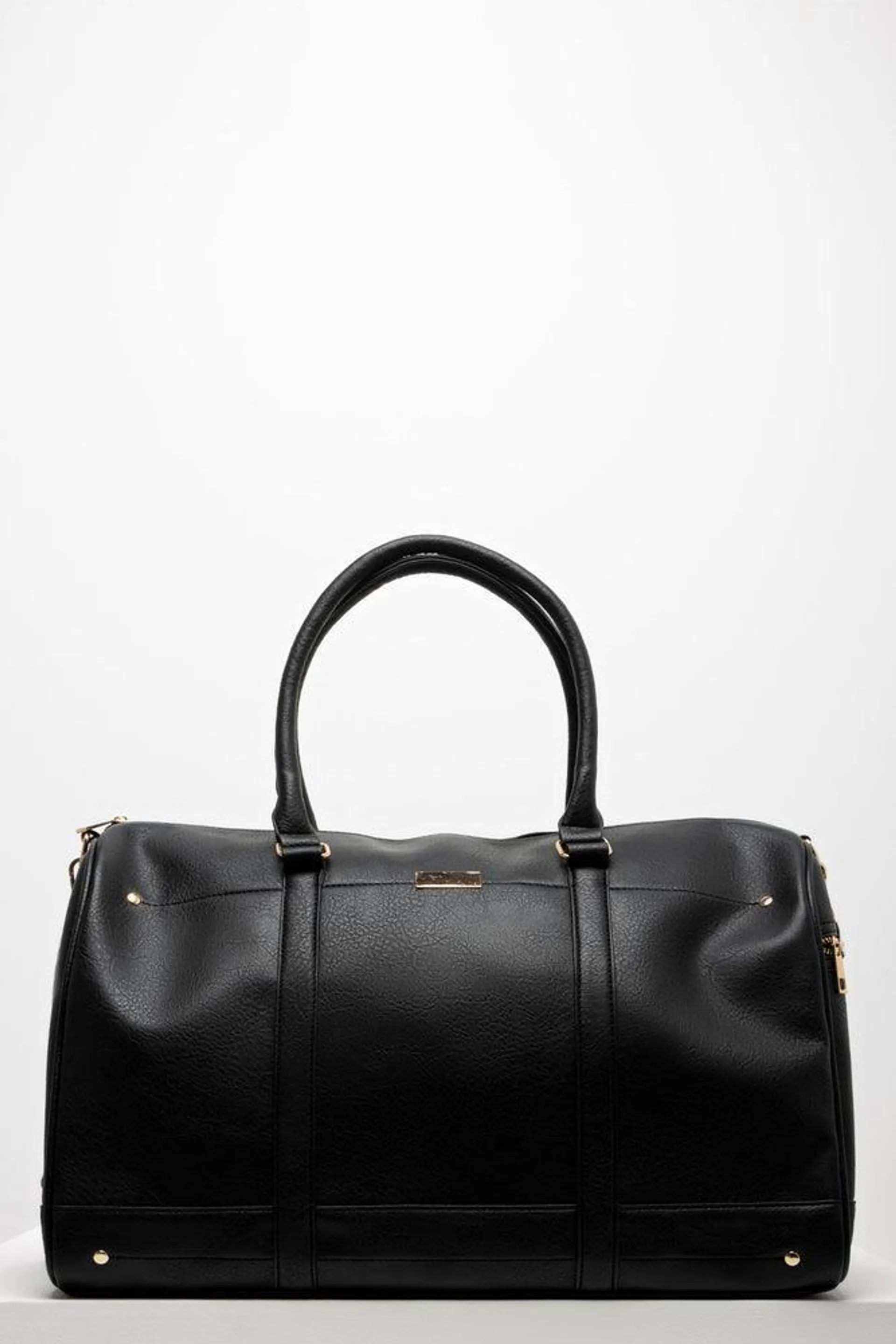 Strappy Weekender Bag Black