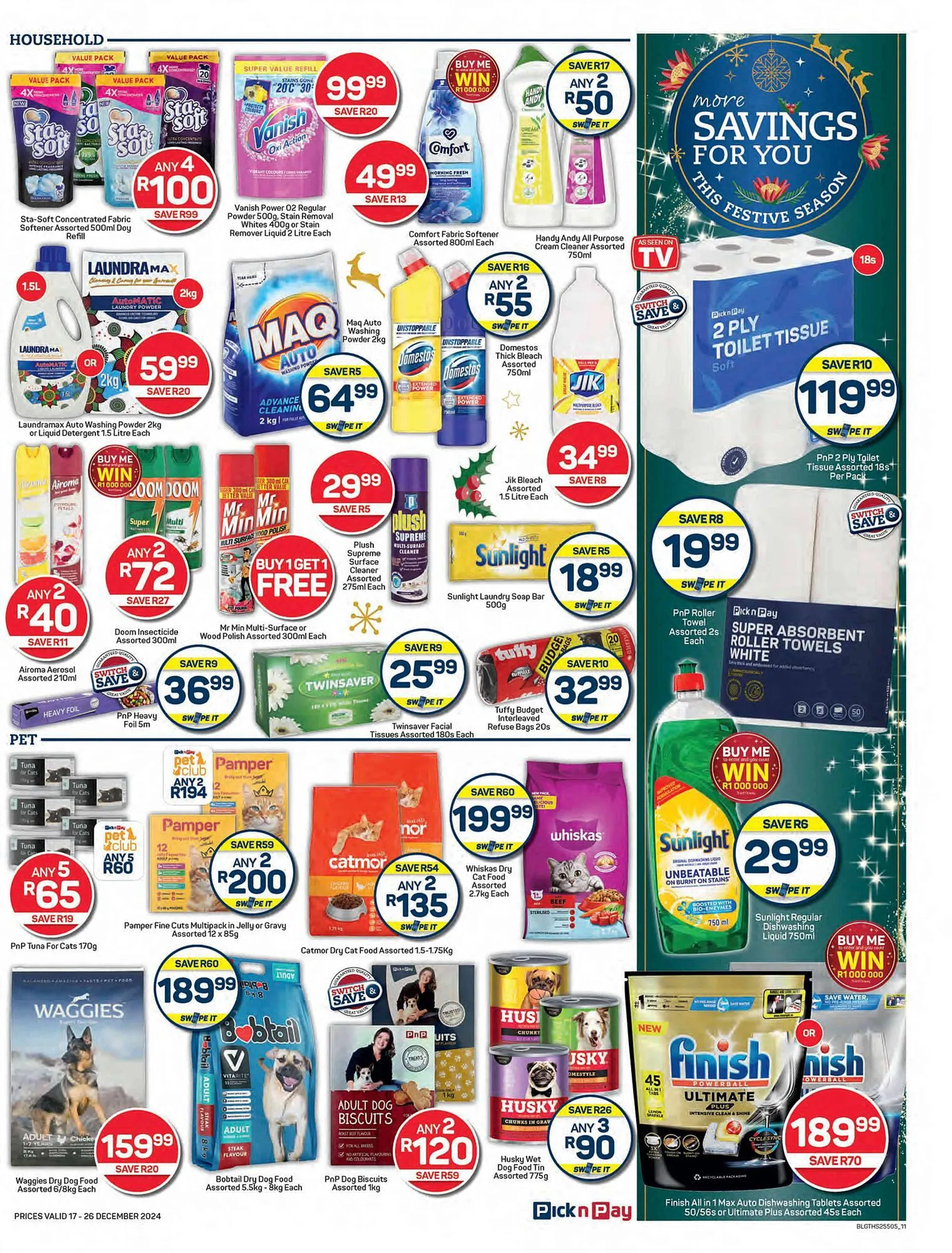 Pick n Pay catalogue from 17 December to 26 December 2024 - Catalogue Page 10