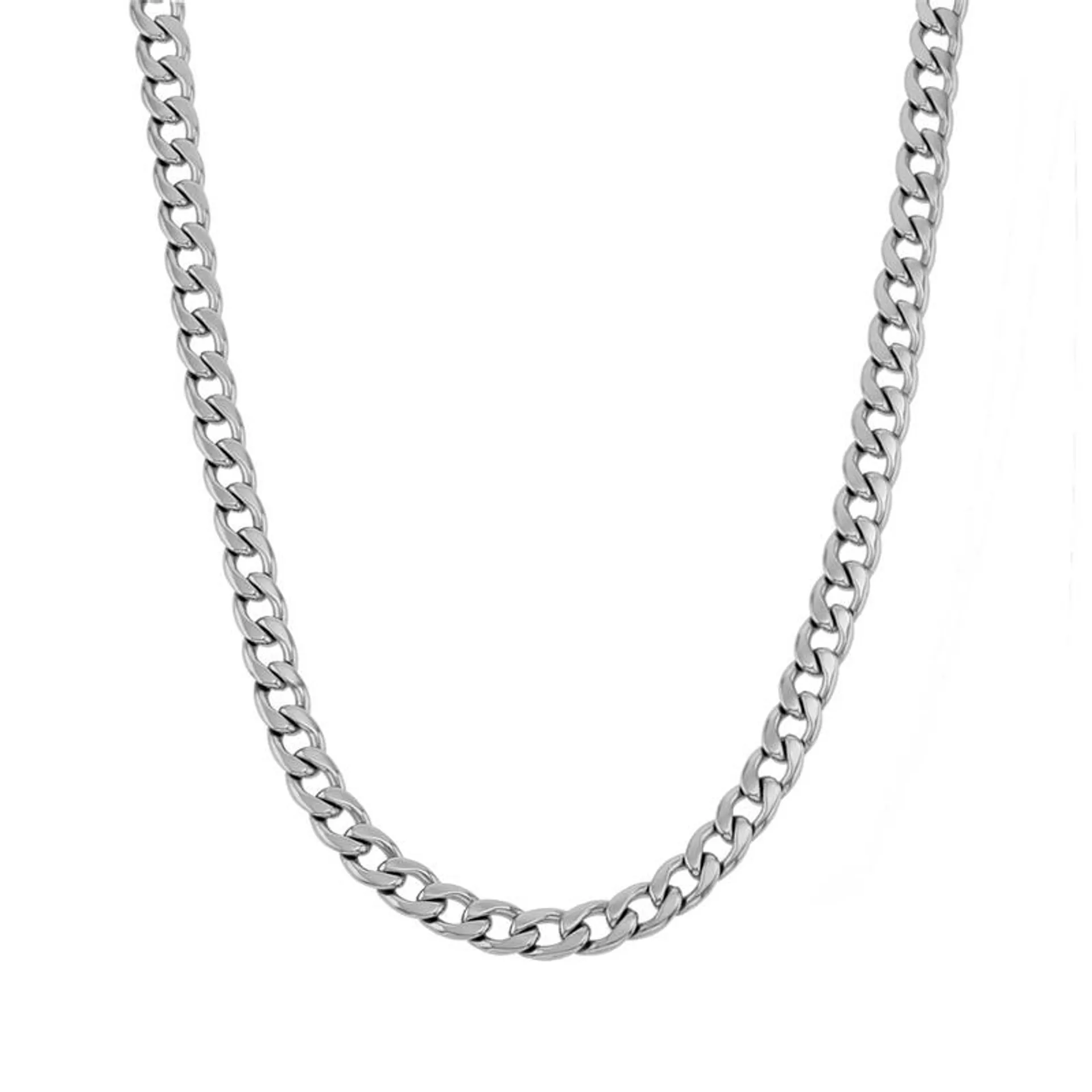 Stainless Steel Men's Curb Chain