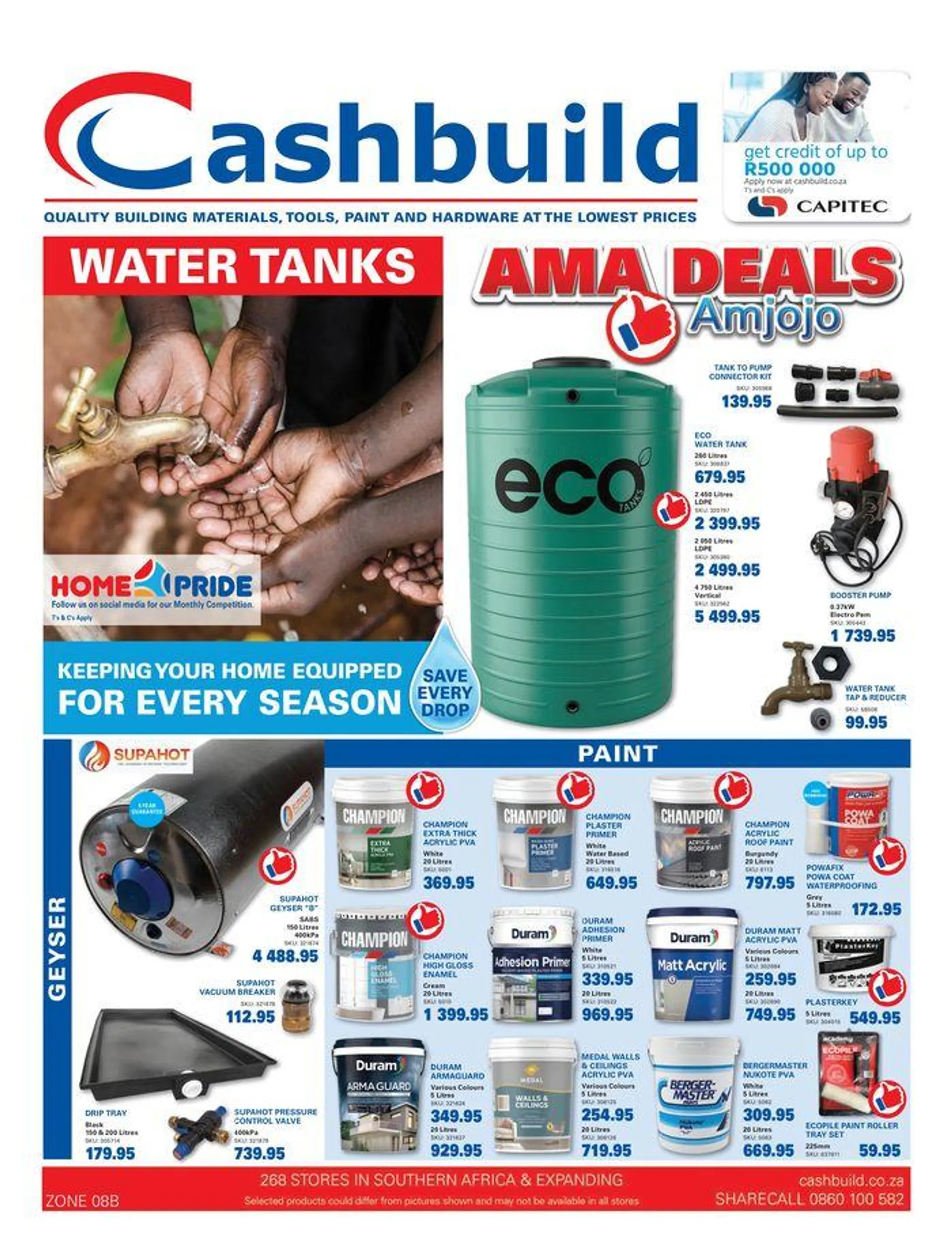 Cashbuild weekly specials from 25 June to 21 July 2024 - Catalogue Page 1