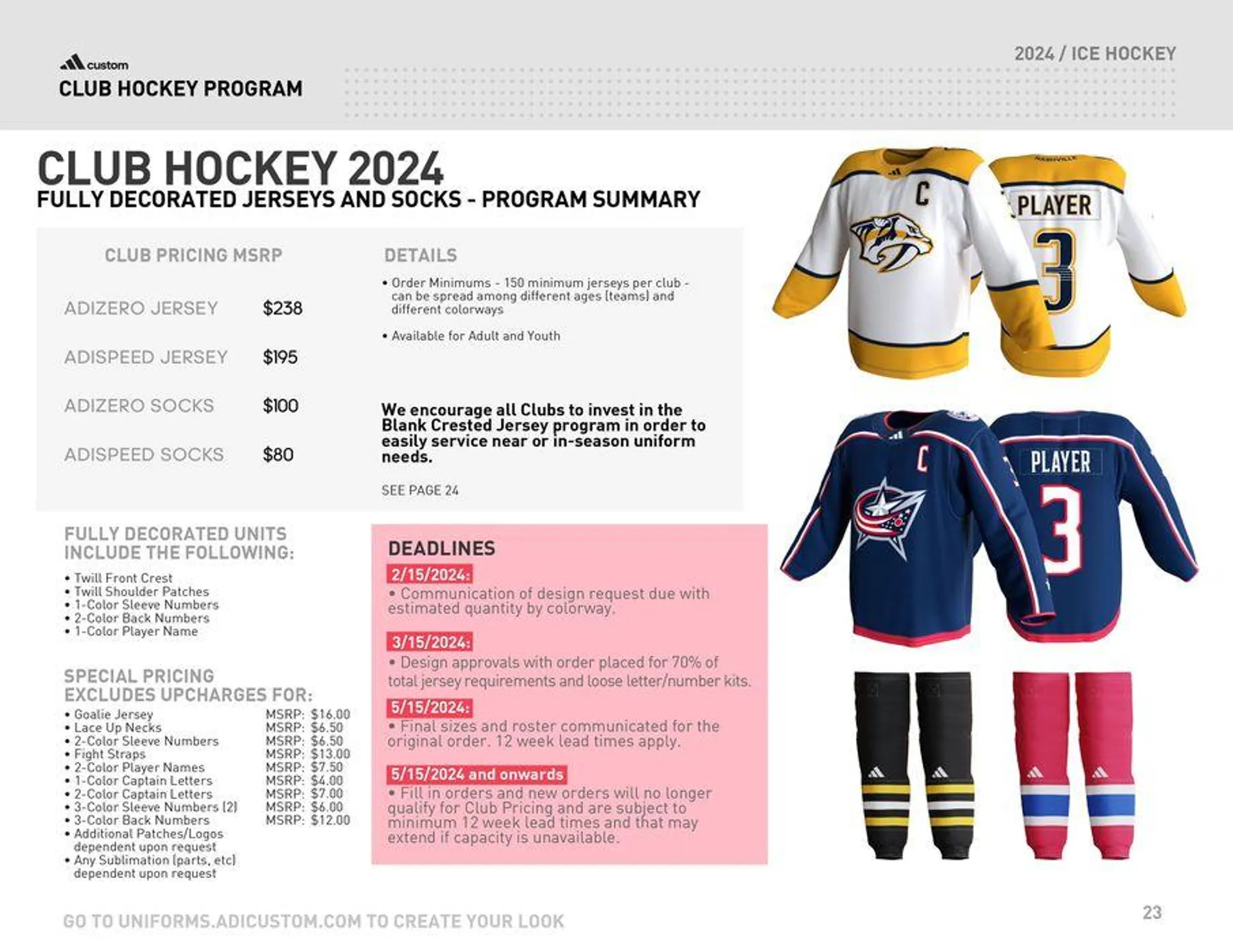 ICEHOCKEY FW24 from 19 July to 31 December 2024 - Catalogue Page 23