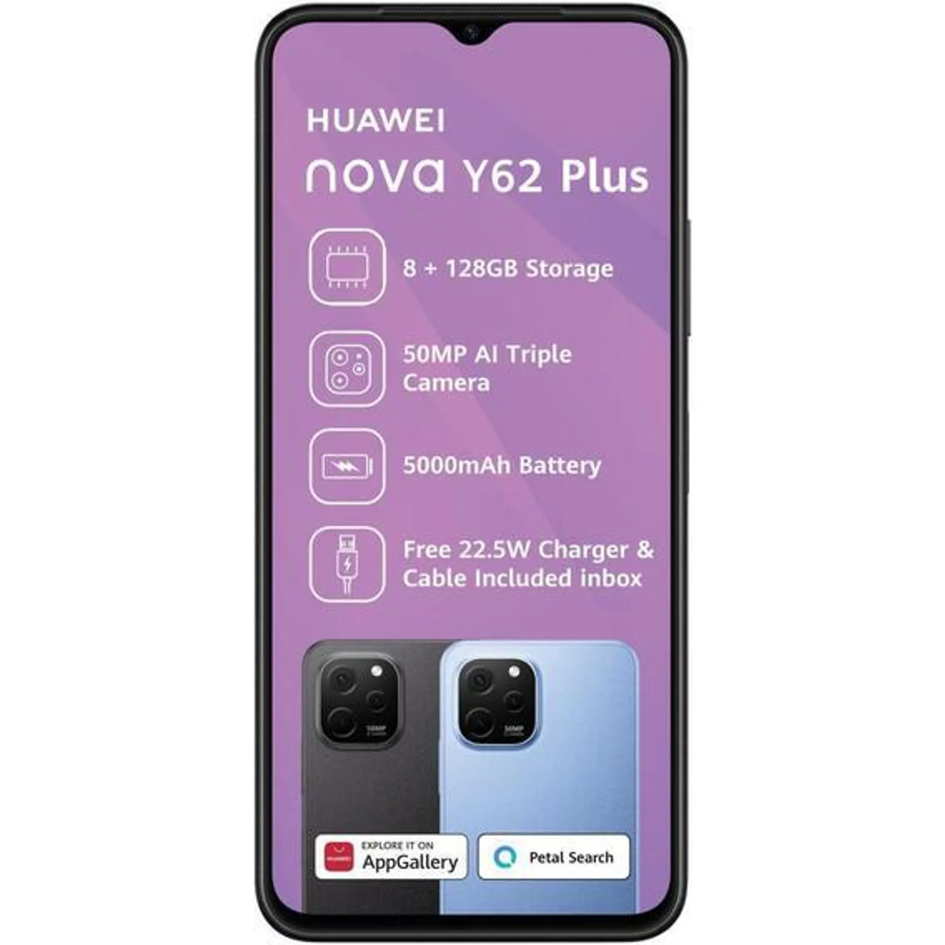HUAWEI NOVA Y62 PLUS 128GB 4G DS