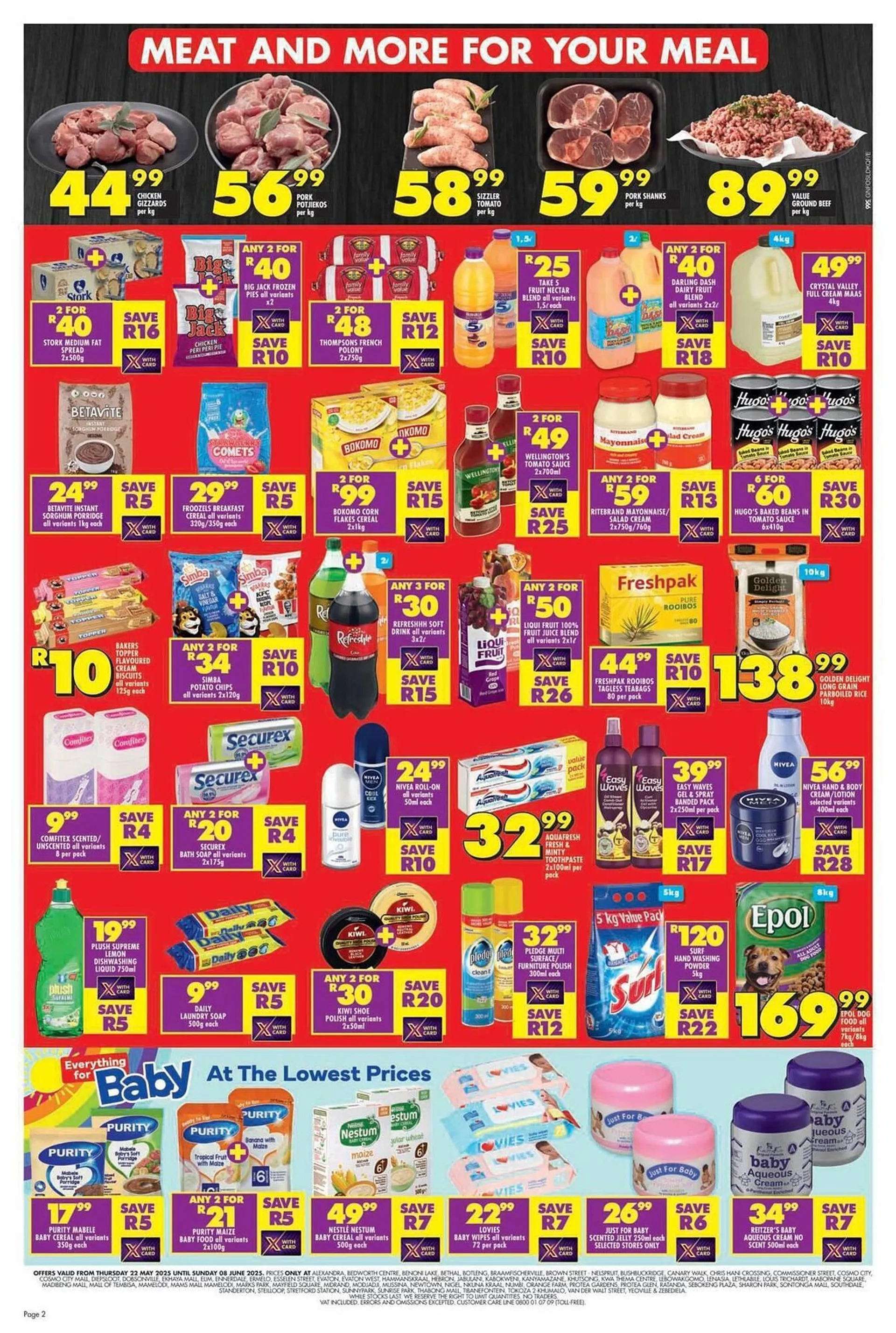 Shoprite catalogue from 26 May to 30 May 2025 - Catalogue Page 1