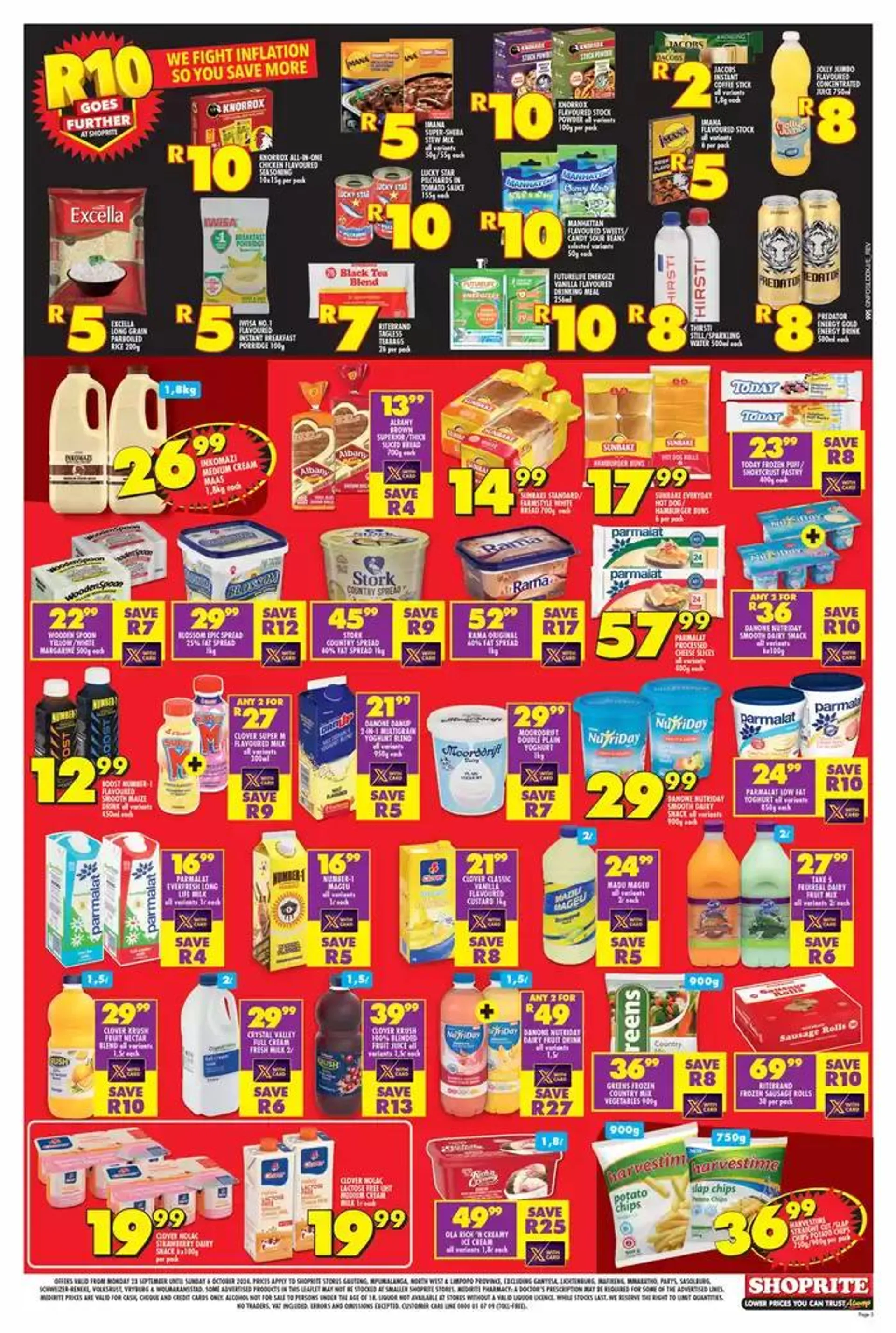 Shoprite Promise Gauteng from 24 September to 6 October 2024 - Catalogue Page 3