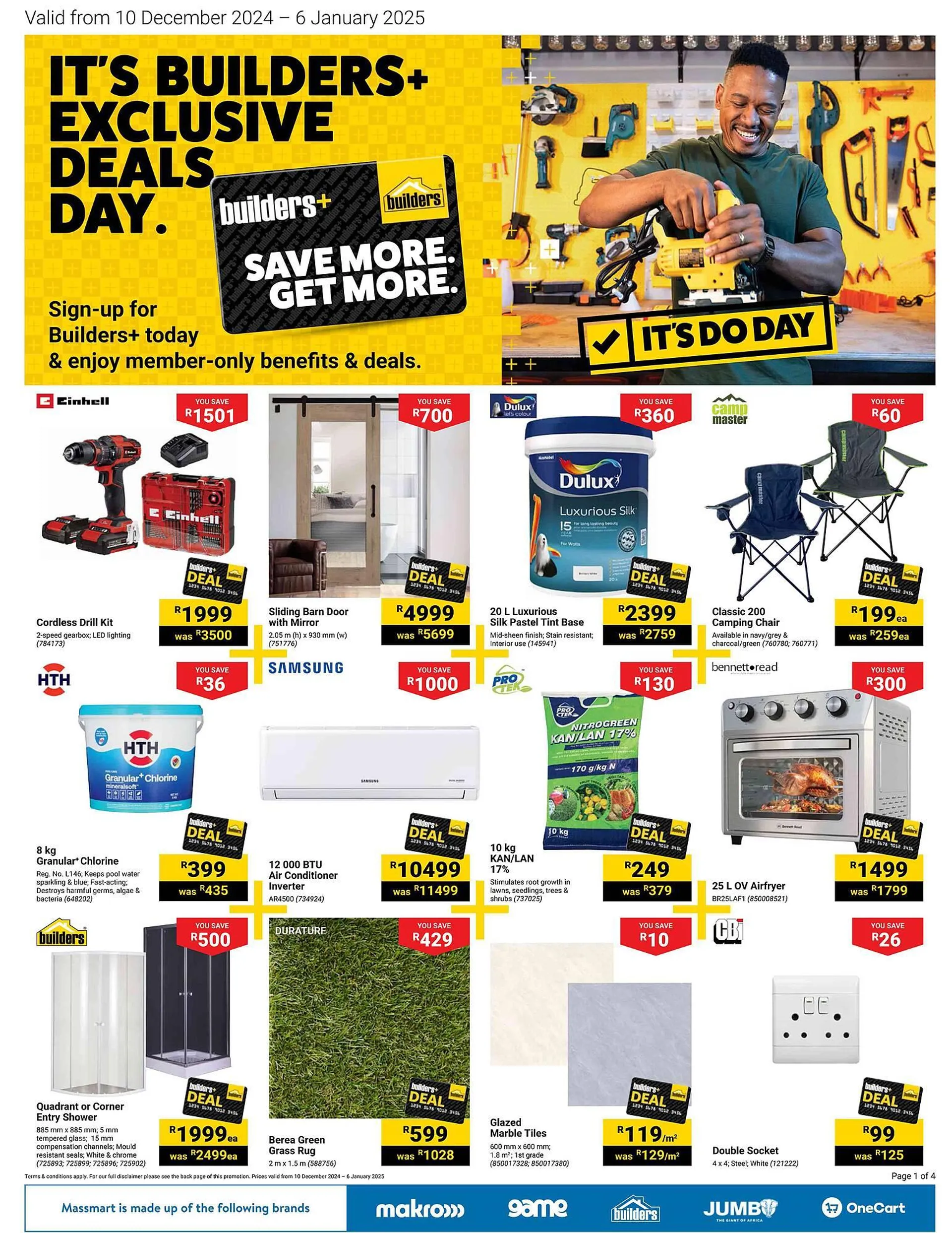 Builders Warehouse catalogue - 1